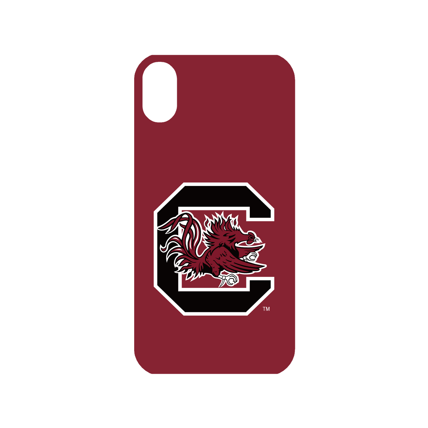RHINOSHIELD X U.S. College Collections Mod NX iPhone XR Case - The University of South Carolina - South Carolina-Dark Backplate