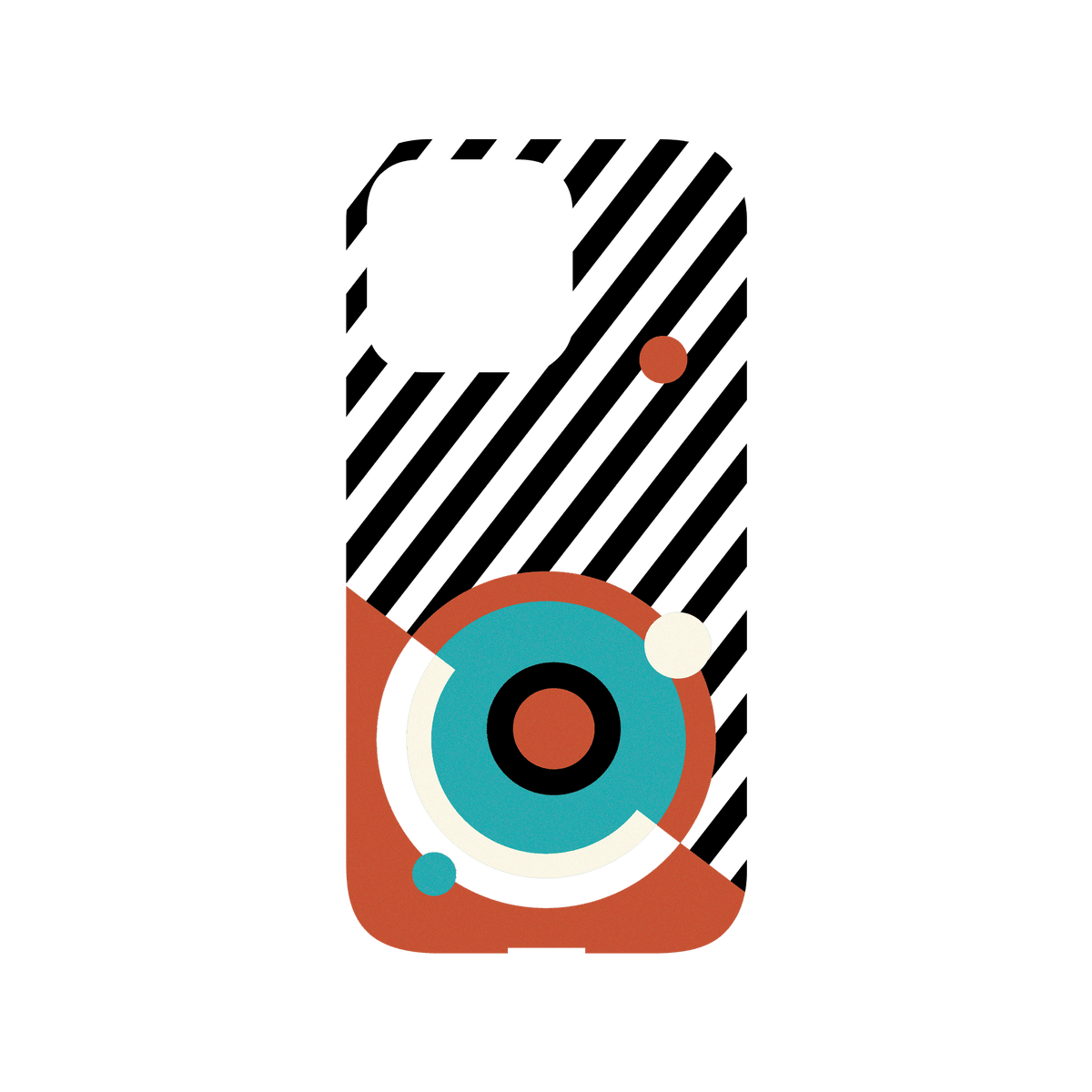 RHINOSHIELD | Cosmos Mod NX iPhone 13 Pro Case - Helix Nebula - Bauhaus Style Backplate
