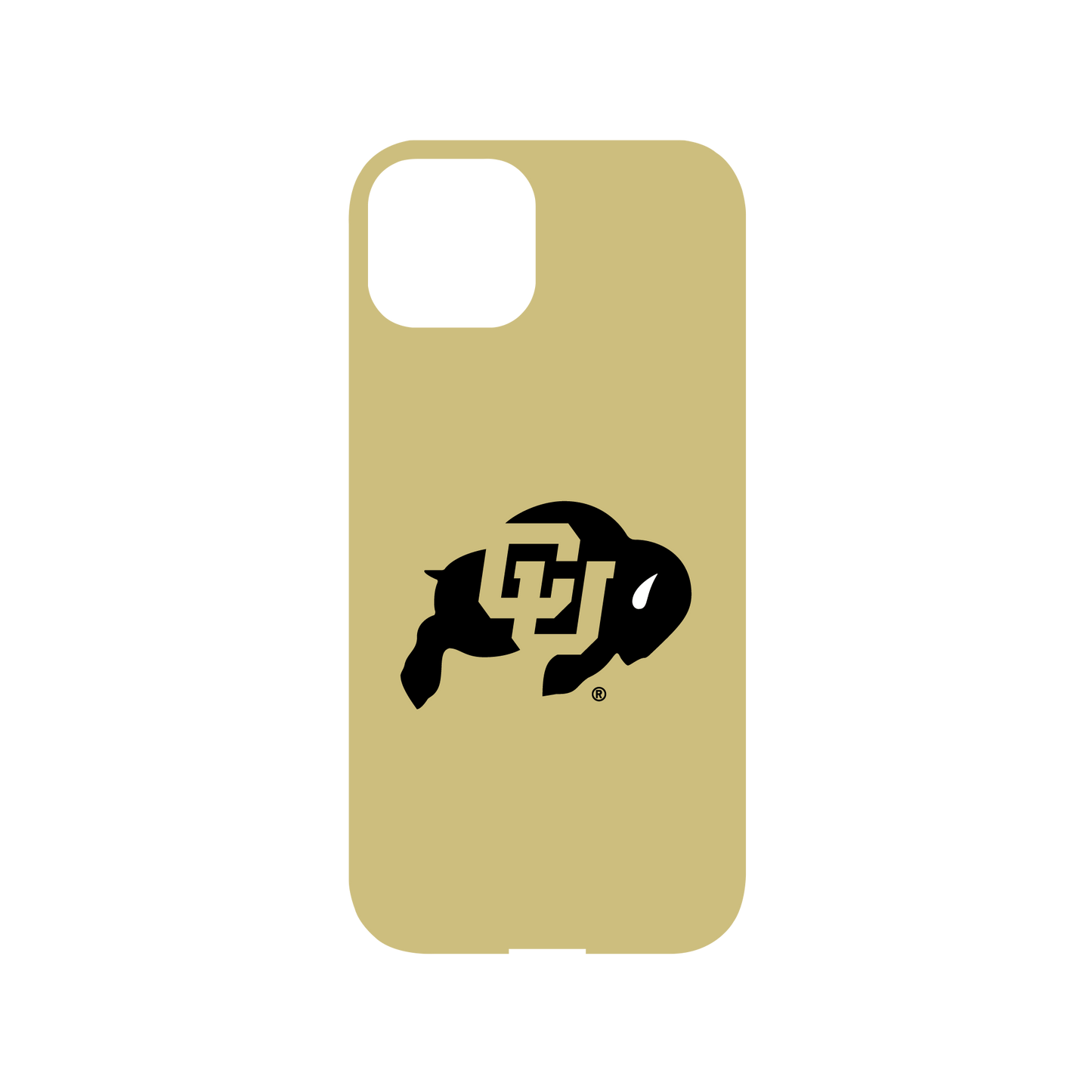 RHINOSHIELD X U.S. College Collections Mod NX iPhone 14 Case - Colorado-Gold Backplate