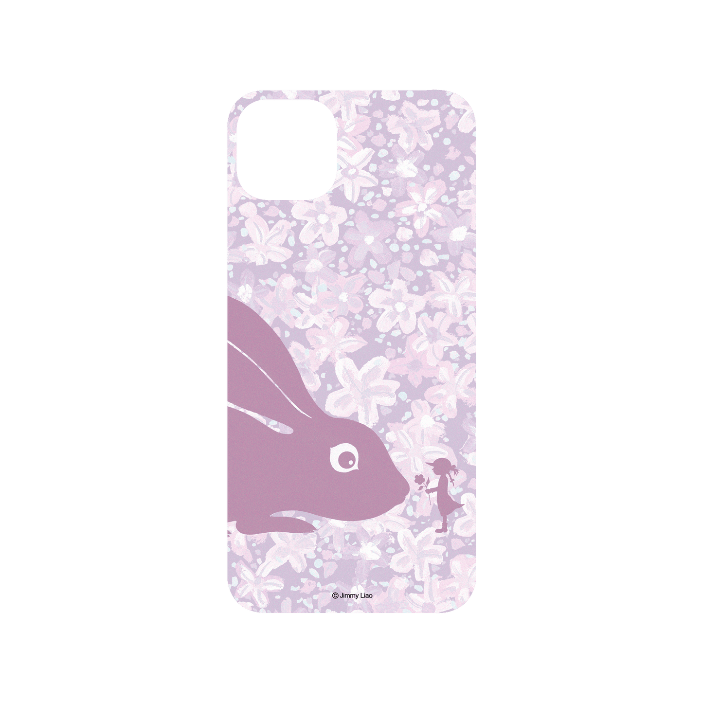RHINOSHIELD X Jimmy Mod NX (MagSafe compatible) iPhone 15 Plus Case - Year of the Rabbit Series - Furry Bunny Backplate