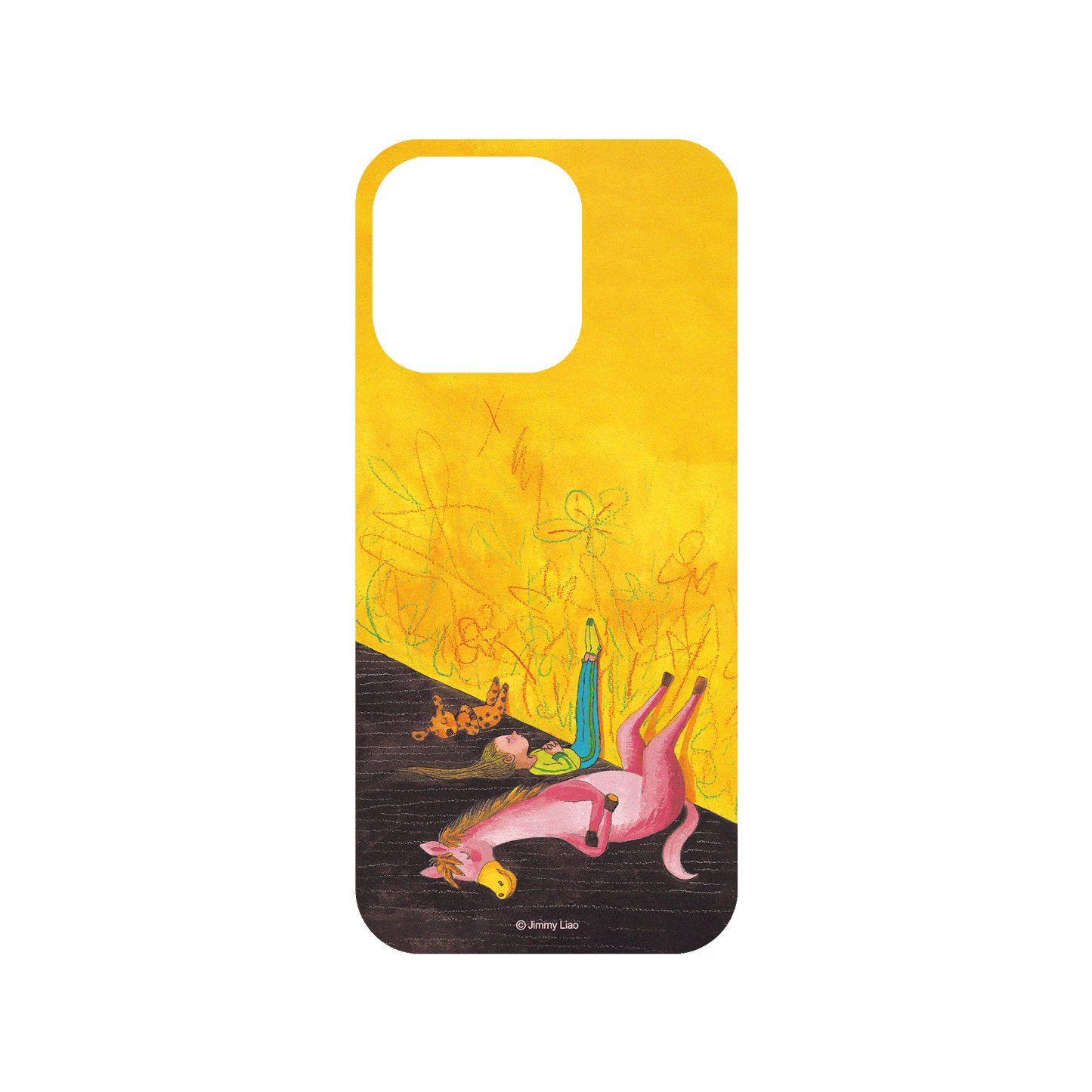 RHINOSHIELD X Jimmy Mod NX iPhone 15 Pro Case - Don’t Blame Me - Drawing Backplate