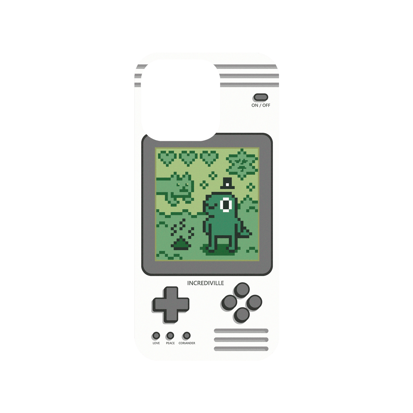 RHINOSHIELD X Incrediville Mod NX iPhone 15 Pro Case - 8-Bit World Backplate
