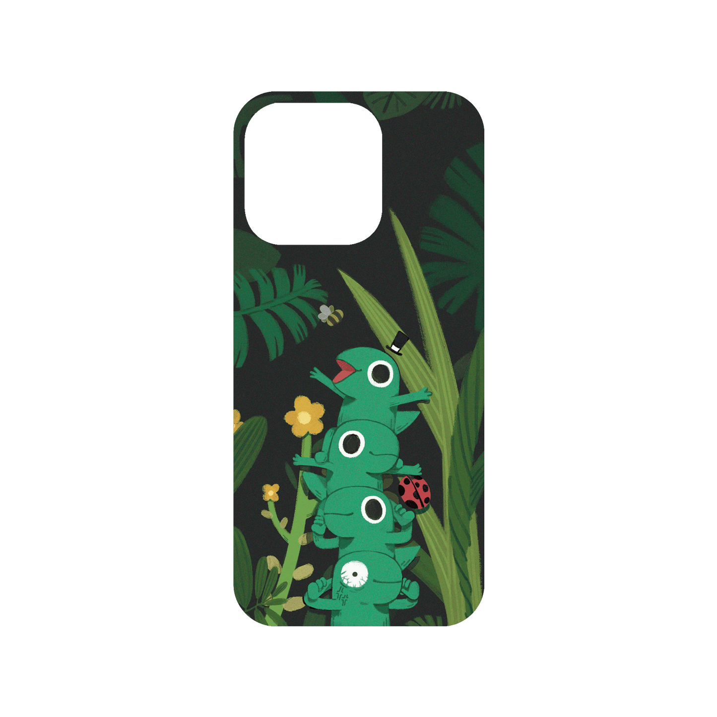 RHINOSHIELD X Incrediville Mod NX (MagSafe compatible) iPhone 15 Pro Case - Herbivore Totem Backplate