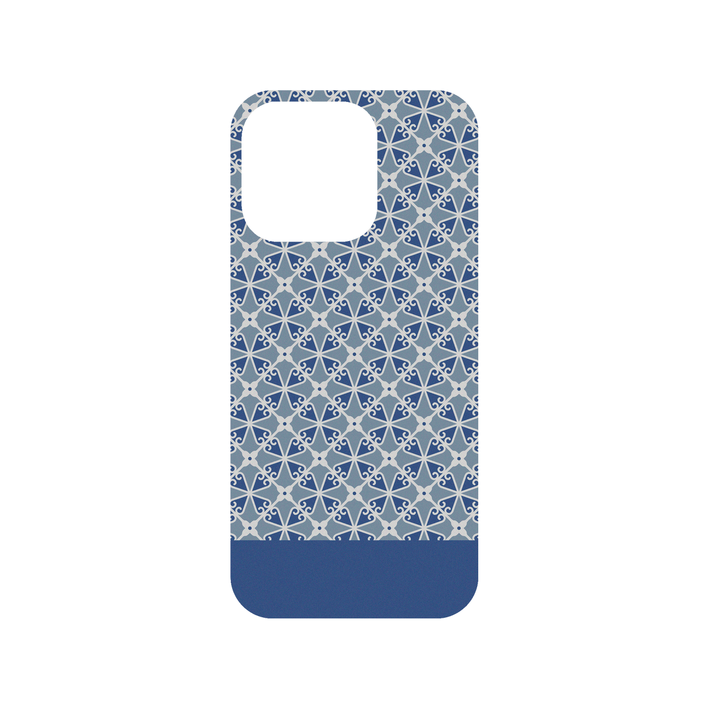 RHINOSHIELD X OldHouseFace Mod NX iPhone 15 Pro Case - Window Guard - Blue Backplate