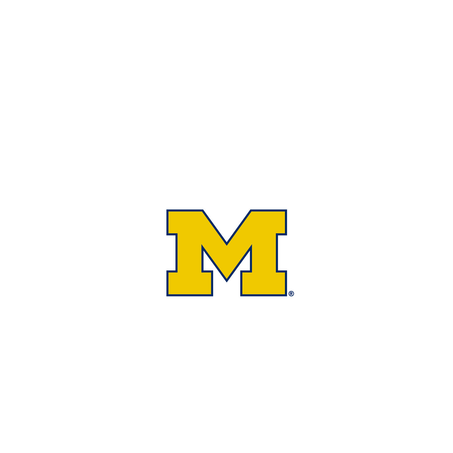 RHINOSHIELD X U.S. College Collections Mod NX (MagSafe compatible) iPhone 15 Pro Case - University of Michigan - UM-Light Backplate