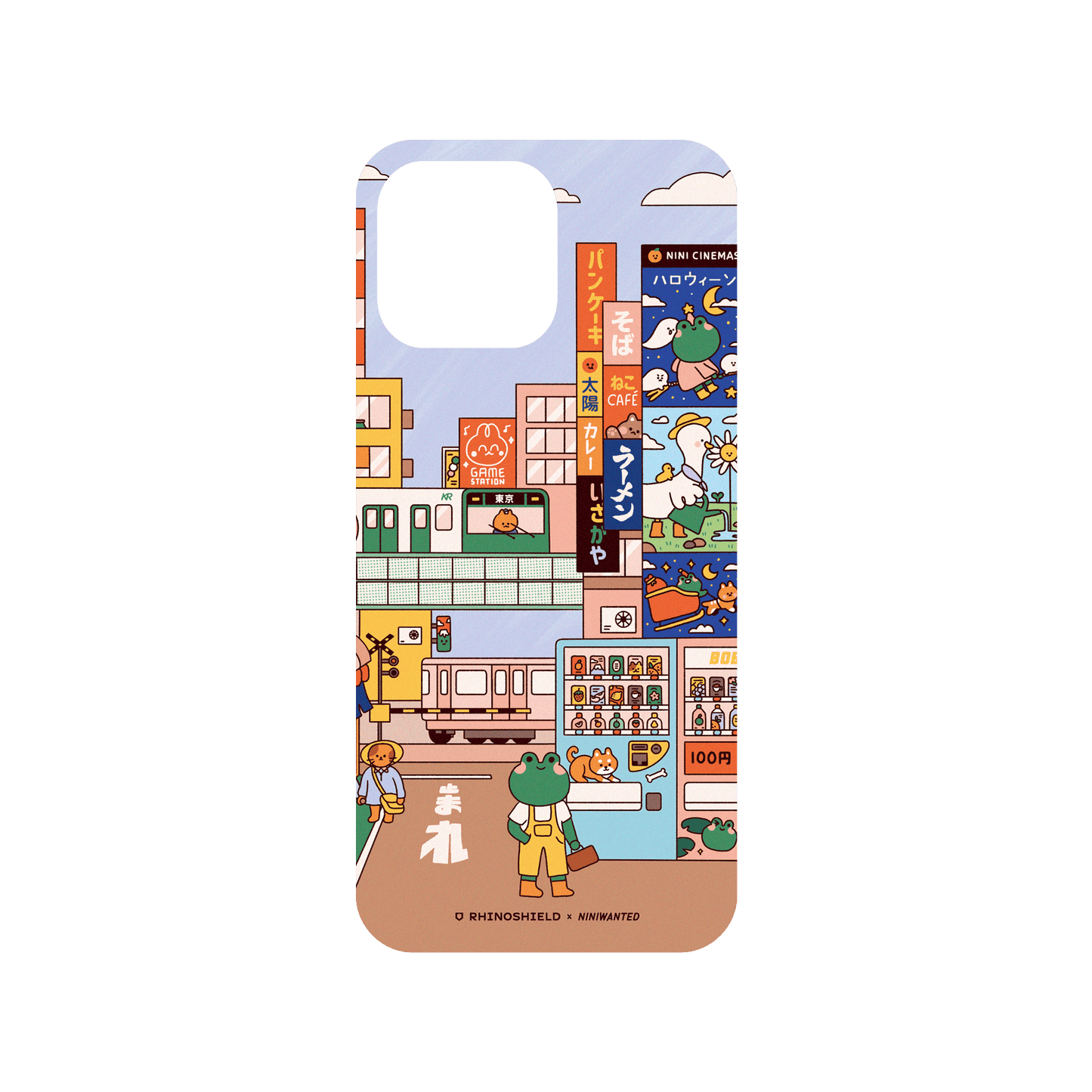 RHINOSHIELD X NINIWANTED Mod NX (MagSafe compatible) iPhone 15 Pro Max Case - Day in Tokyo Backplate