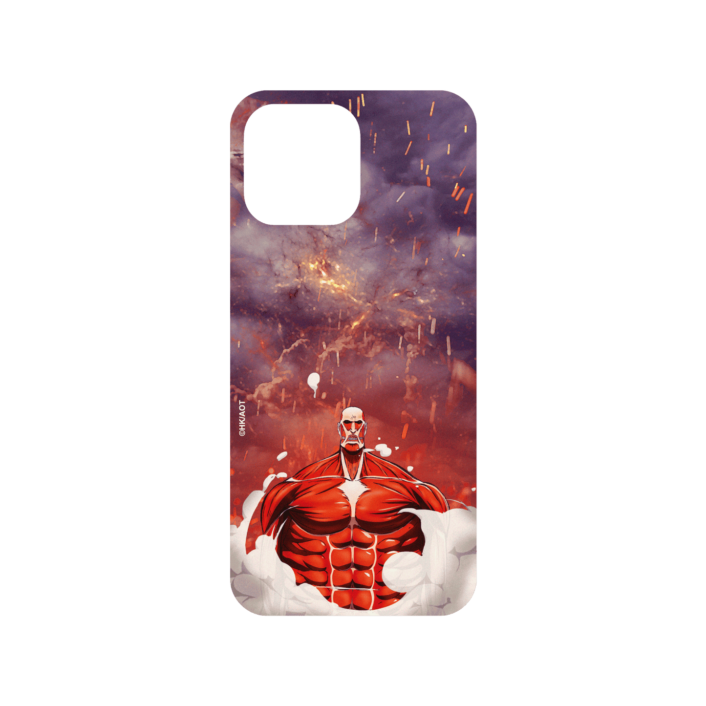 RHINOSHIELD X Attack on Titan Mod NX (MagSafe compatible) iPhone 15 Pro Max Case - Colossal Titan Backplate