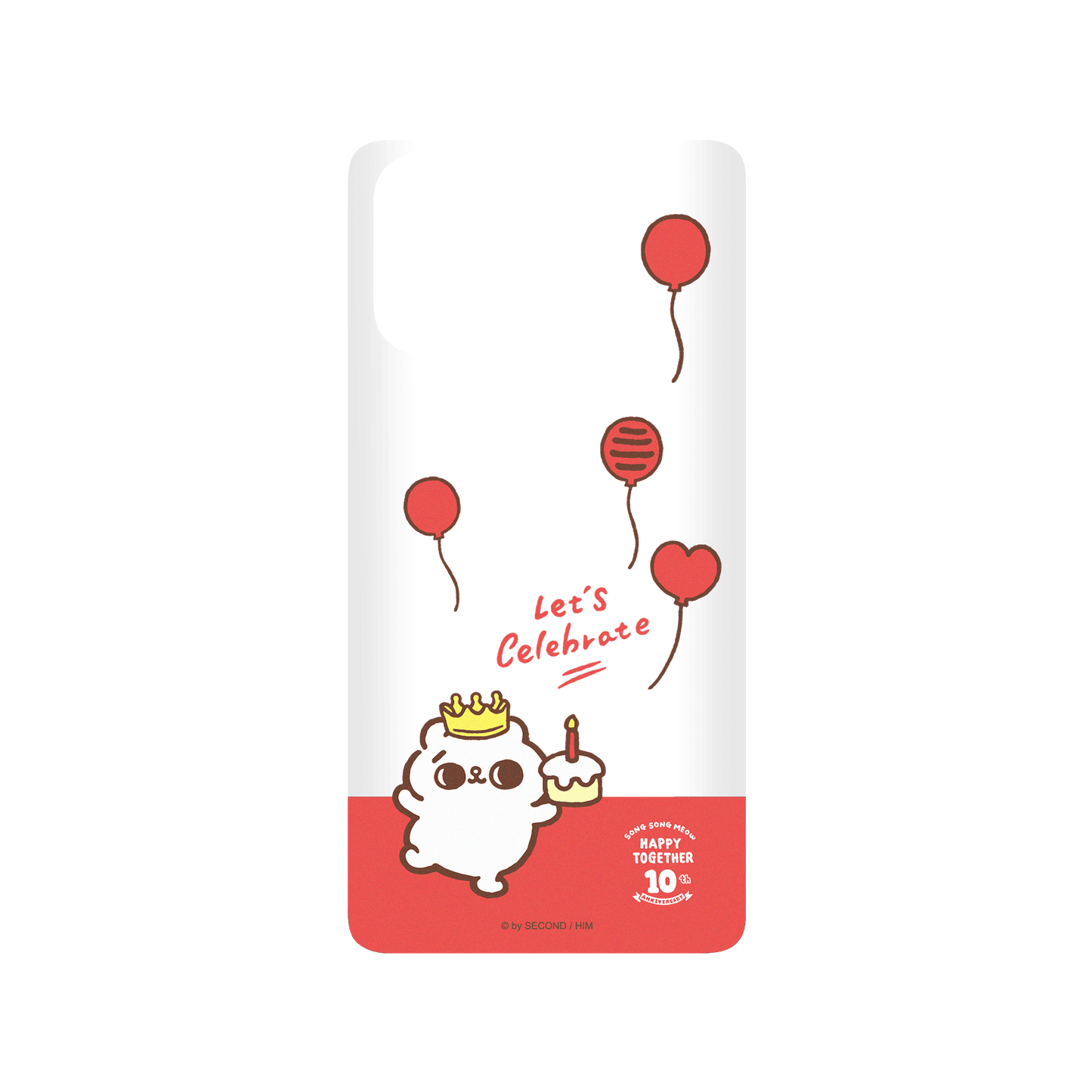 RHINOSHIELD X Song Song Meow by SECOND SolidSuit Samsung Galaxy A71 (4G) Case - Let's Celebrate