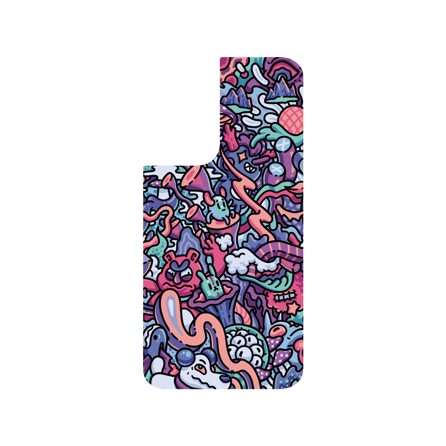 RHINOSHIELD X Lei Melendres SolidSuit Samsung Galaxy S21 Case - Hidden Paradise