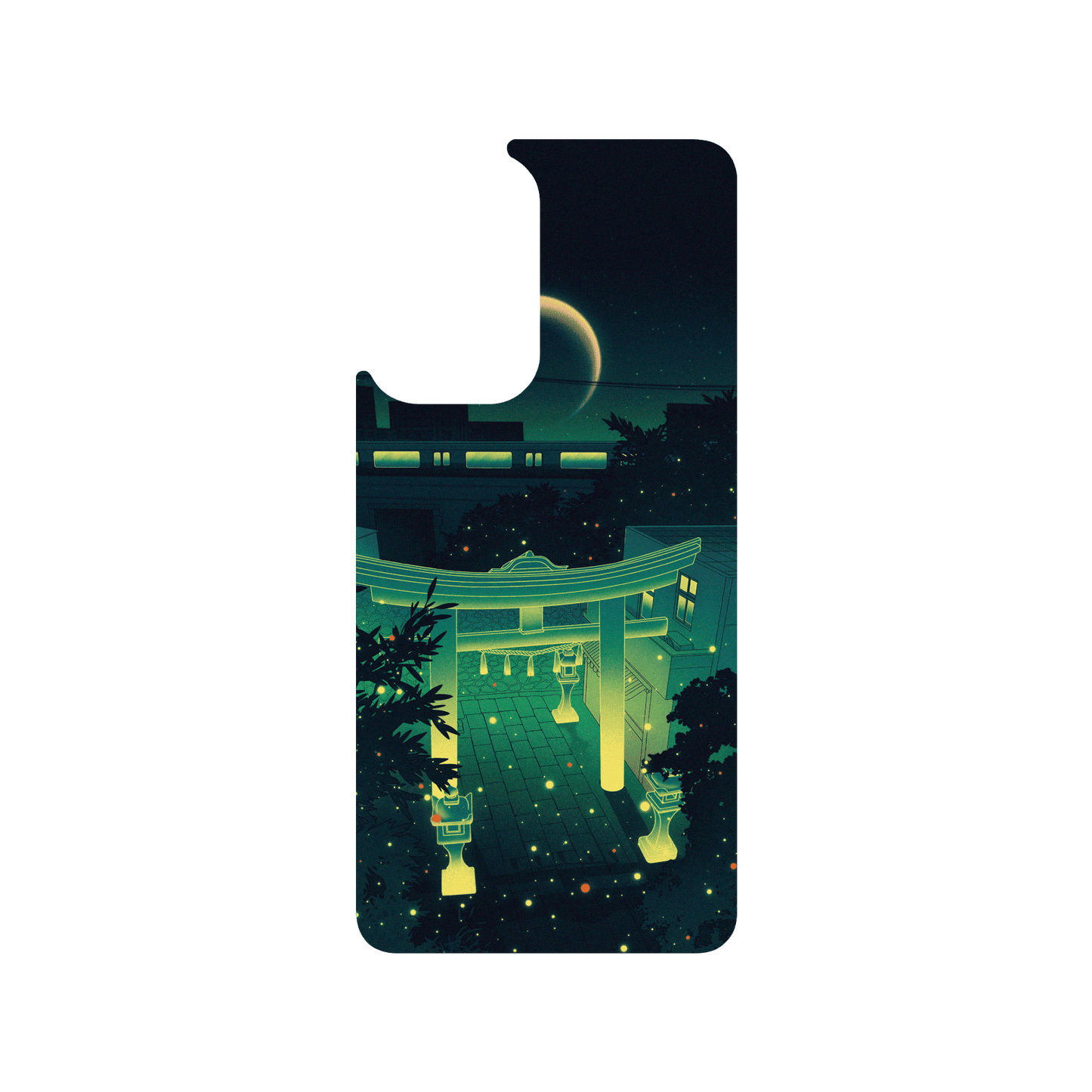RHINOSHIELD X Surudenise SolidSuit Samsung Galaxy A52 (4G/5G) Case - Japan at Night