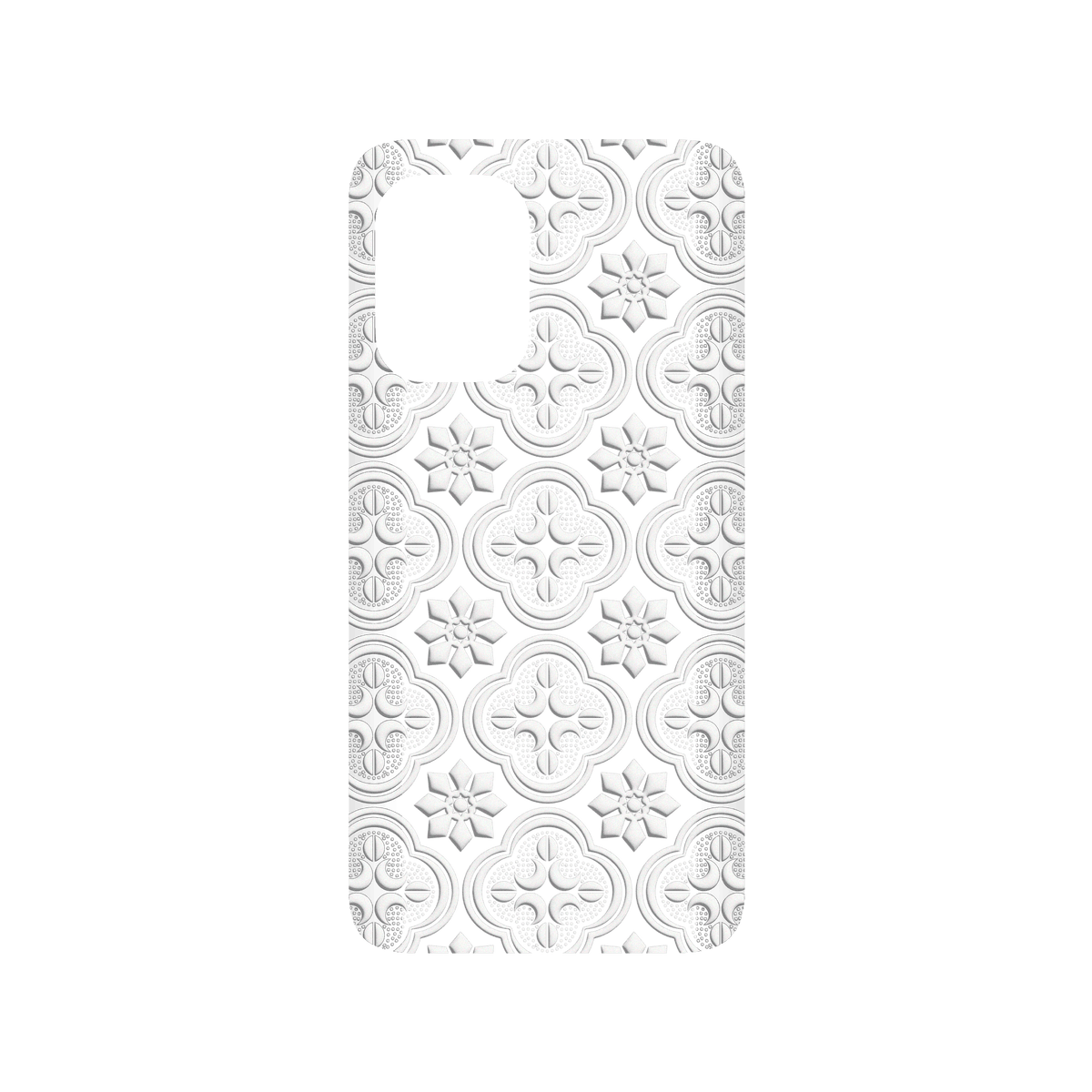 RHINOSHIELD X OldHouseFace SolidSuit ASUS Zenfone 8 Case - Patterned Glass- Begonia Flowers