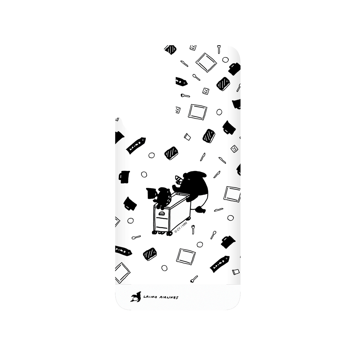 RHINOSHIELD X LAIMO SolidSuit OnePlus 9 Case - LAIMO AIRLINES