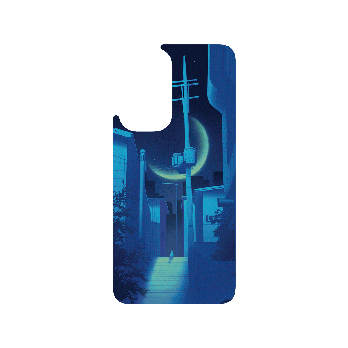 RHINOSHIELD X Surudenise SolidSuit OnePlus 9 Case - Lofi Moon