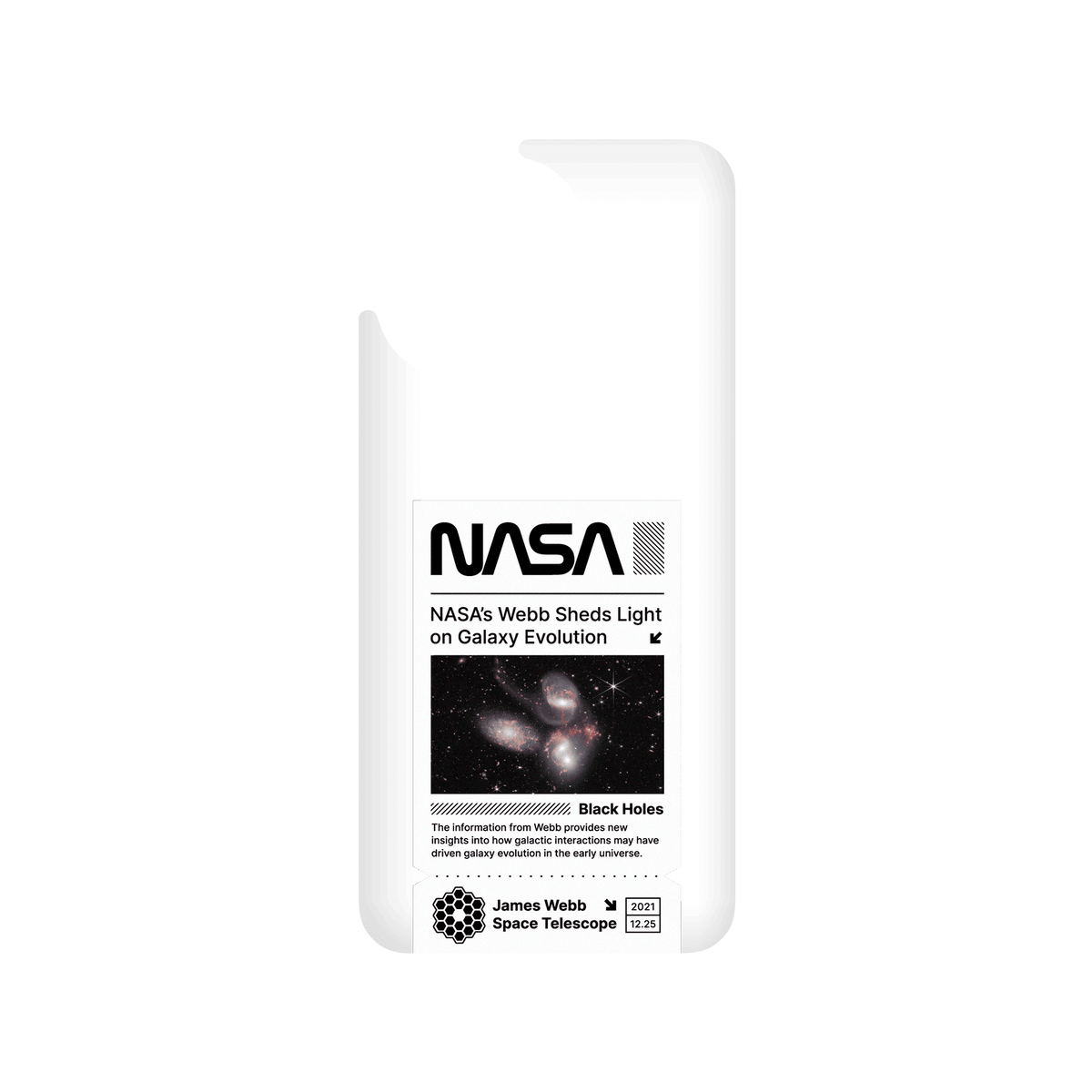 RHINOSHIELD | Cosmos SolidSuit Xiaomi Mi 11 Case - NASA's Space Telescope - Stephan's Quintet