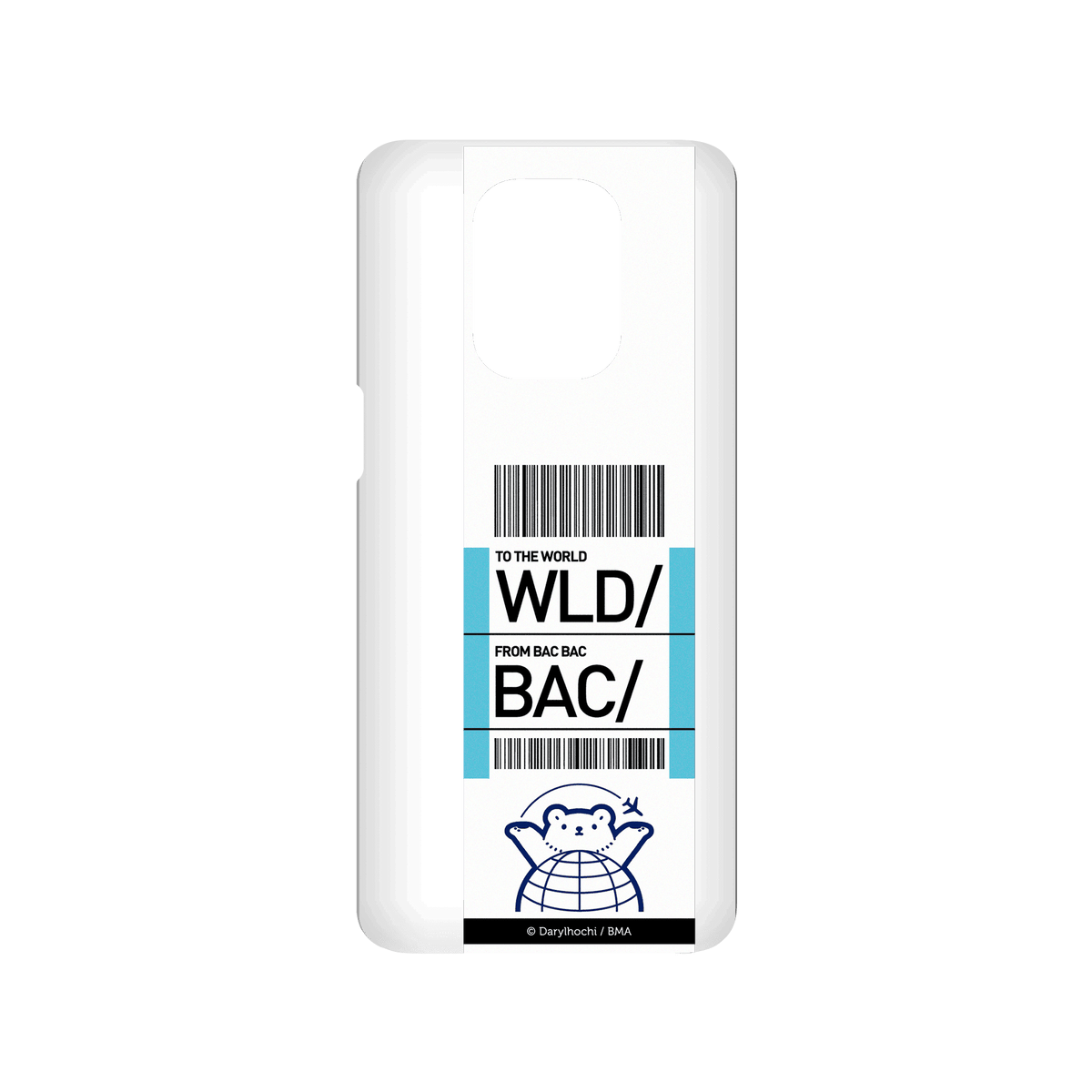 RHINOSHIELD X Darylhochi SolidSuit Redmi Note 9 Pro (4G) Case - Fly to the world