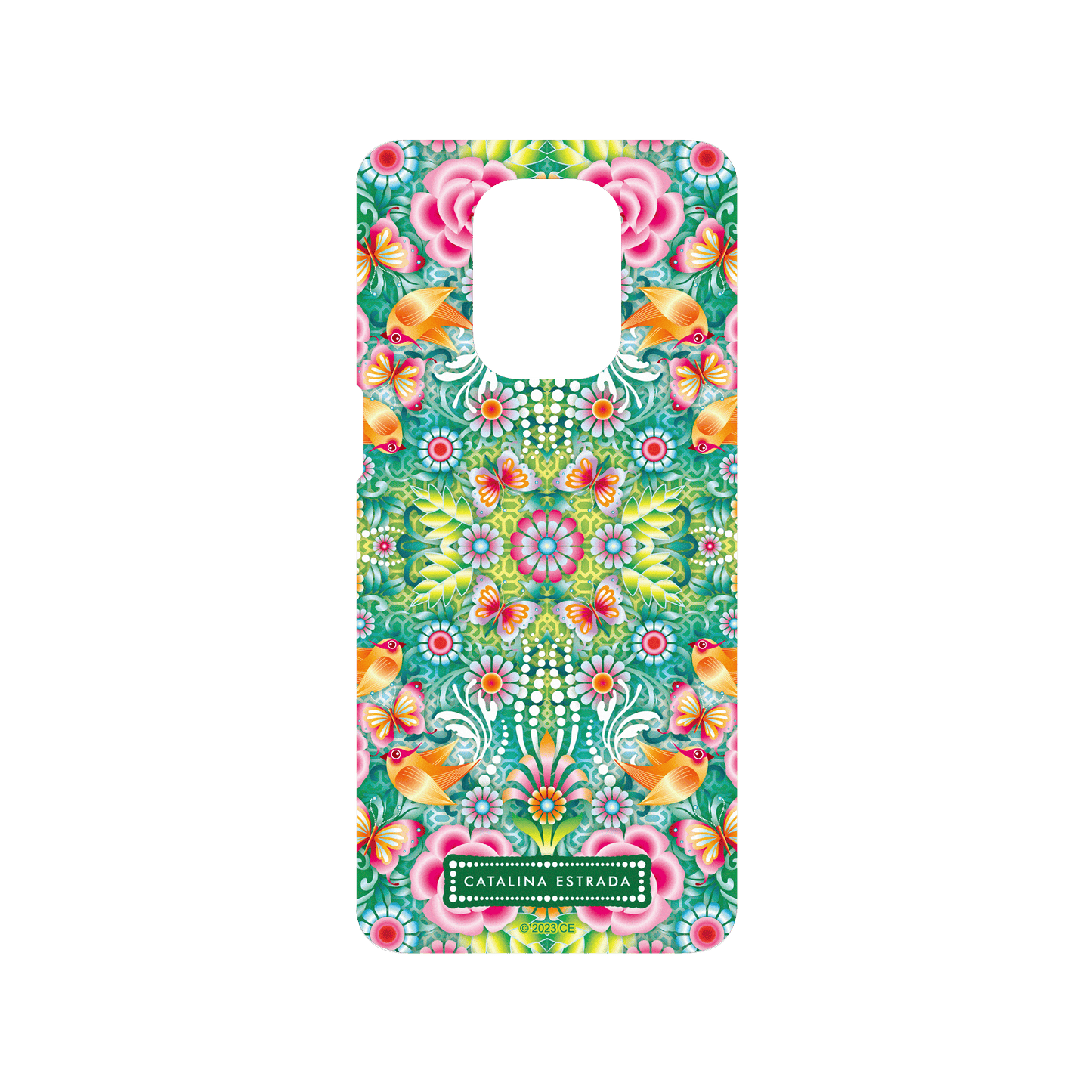 RHINOSHIELD X Catalina Estrada SolidSuit Redmi Note 9 Pro (4G) Case - Turquoise Jungle