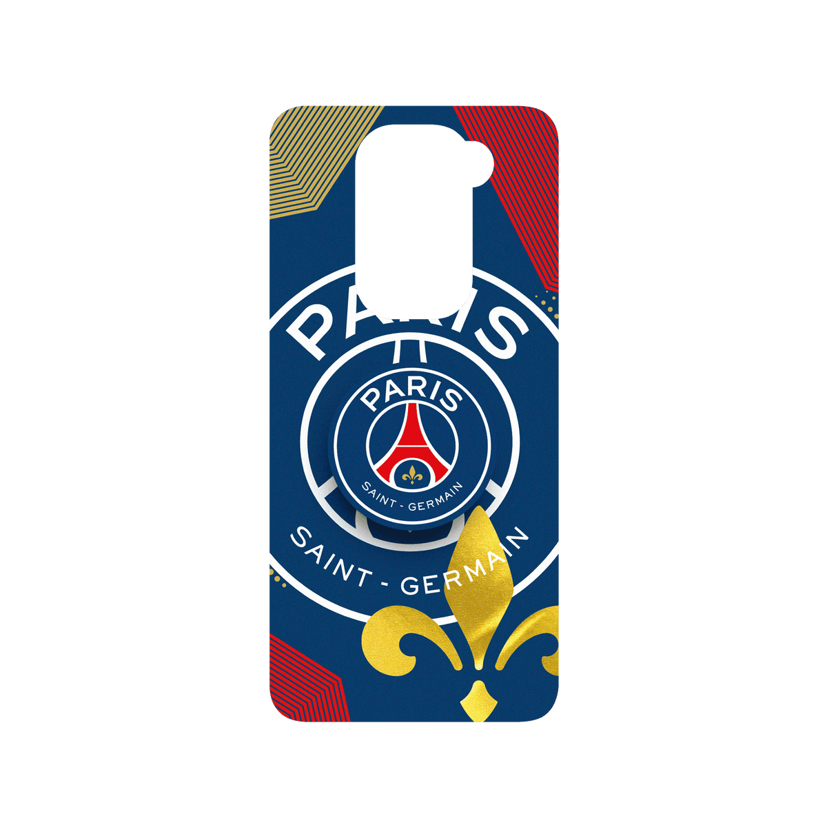 RHINOSHIELD X PSG SolidSuit Redmi Note 9 (4G Global) Case - Paris Saint-Germain - Lily Flower