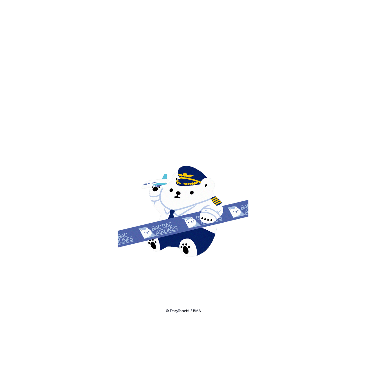 RHINOSHIELD X Darylhochi SolidSuit Google Pixel 6 Case - Hello Captain Bac Bac