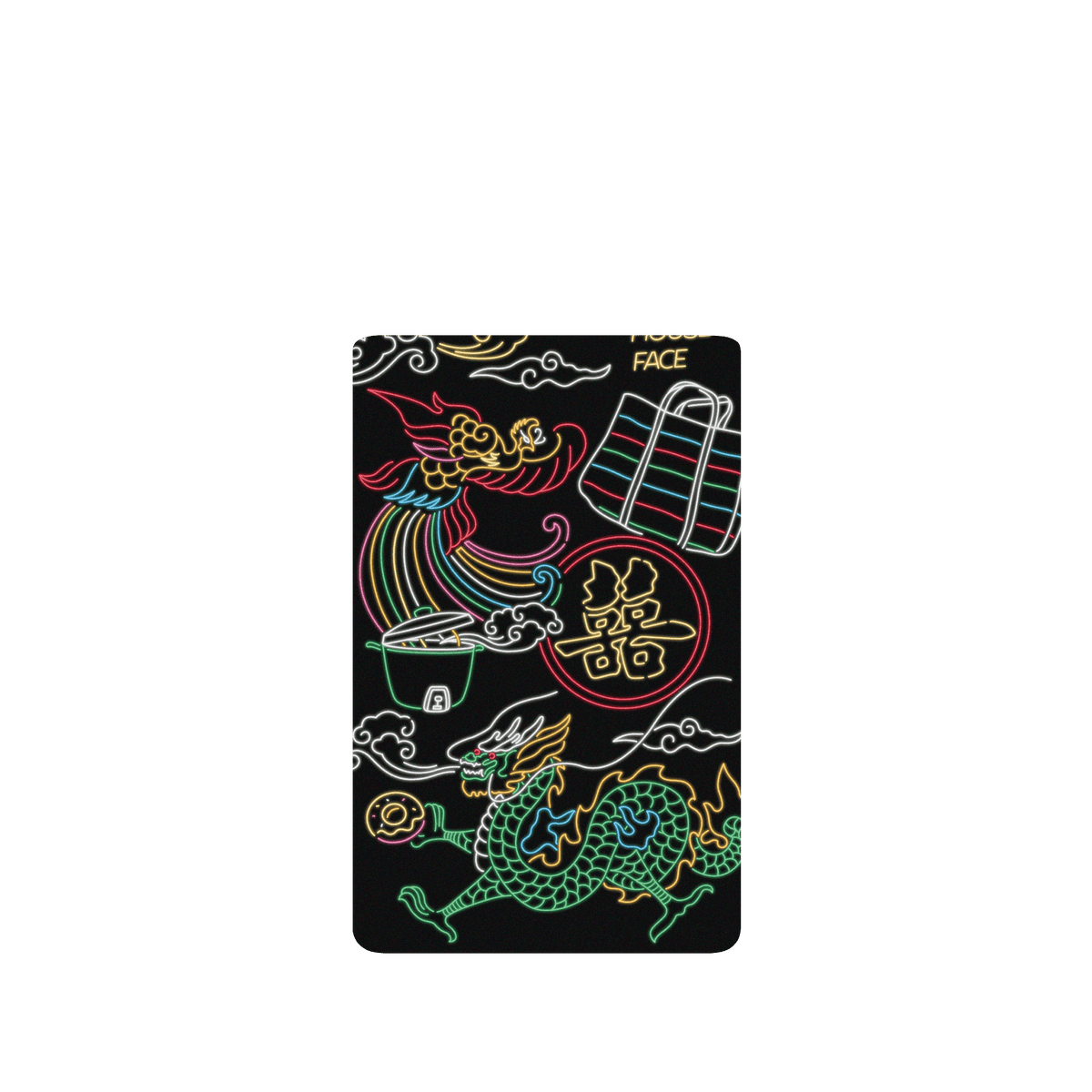 RHINOSHIELD X OldHouseFace SolidSuit Google Pixel 6 Pro Case - Taiwanese Neon Light