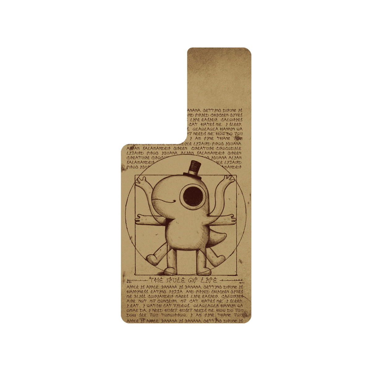 RHINOSHIELD X Incrediville SolidSuit Samsung Galaxy S22 Ultra Case - Vitruvian Lizard 2