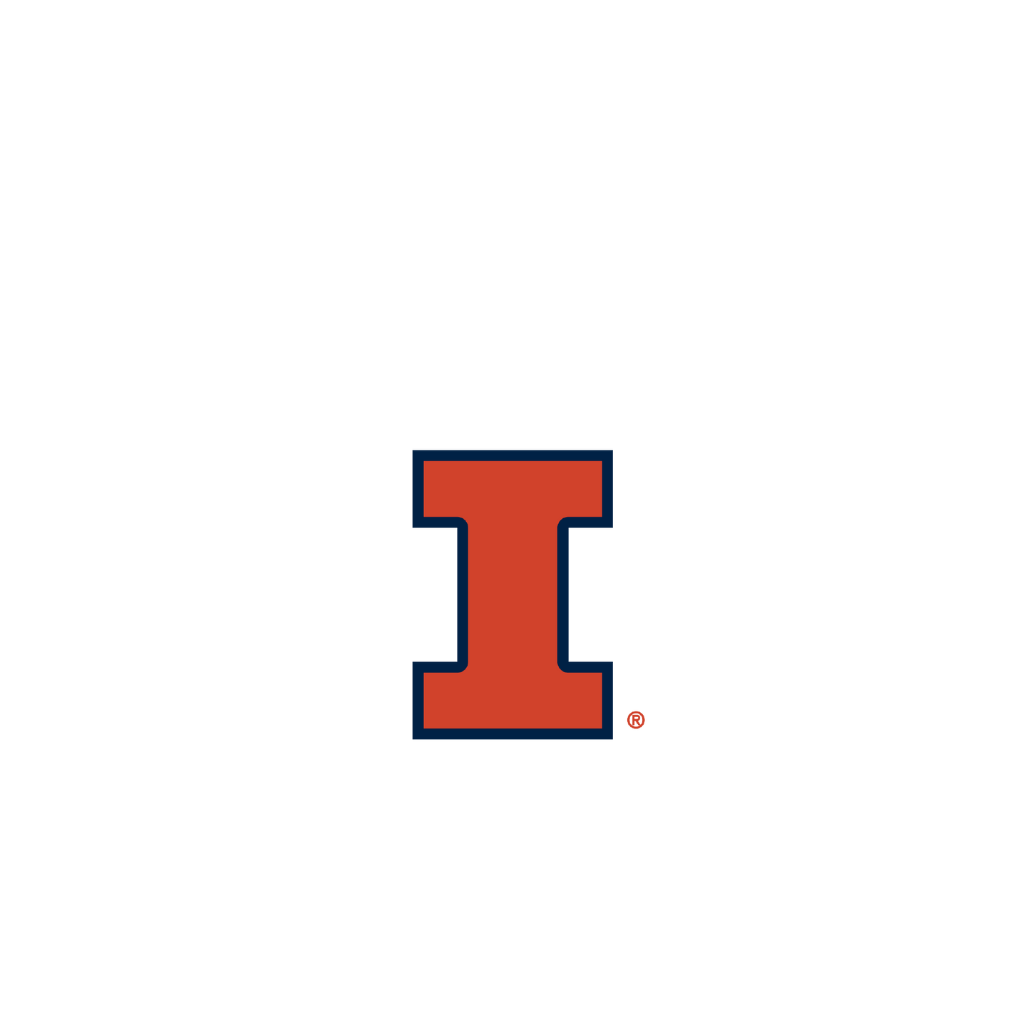 RHINOSHIELD X U.S. College Collections SolidSuit iPhone X Case - Illinois-Light