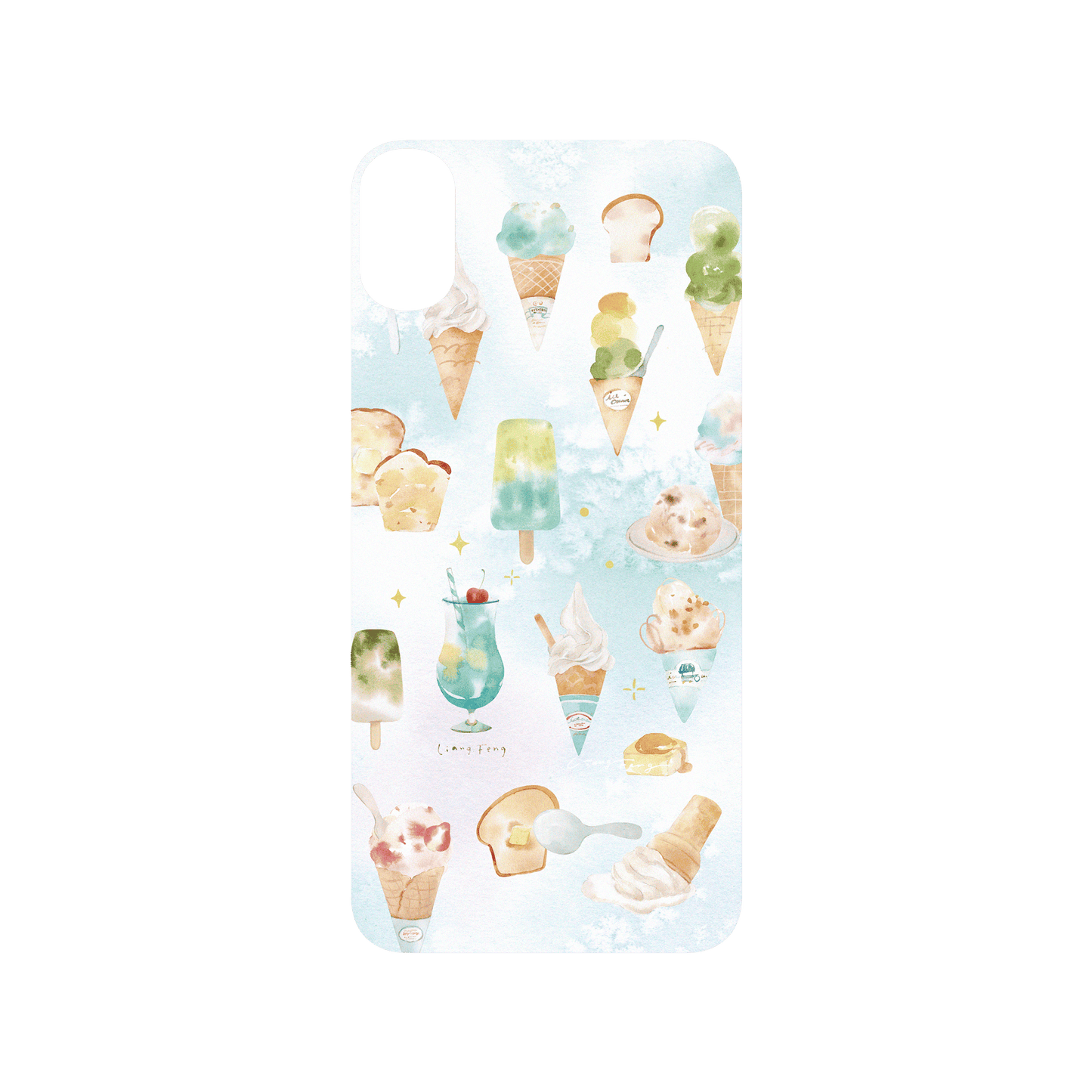 RHINOSHIELD X Liang Feng SolidSuit iPhone XS Max Case - Summer Ice Cream