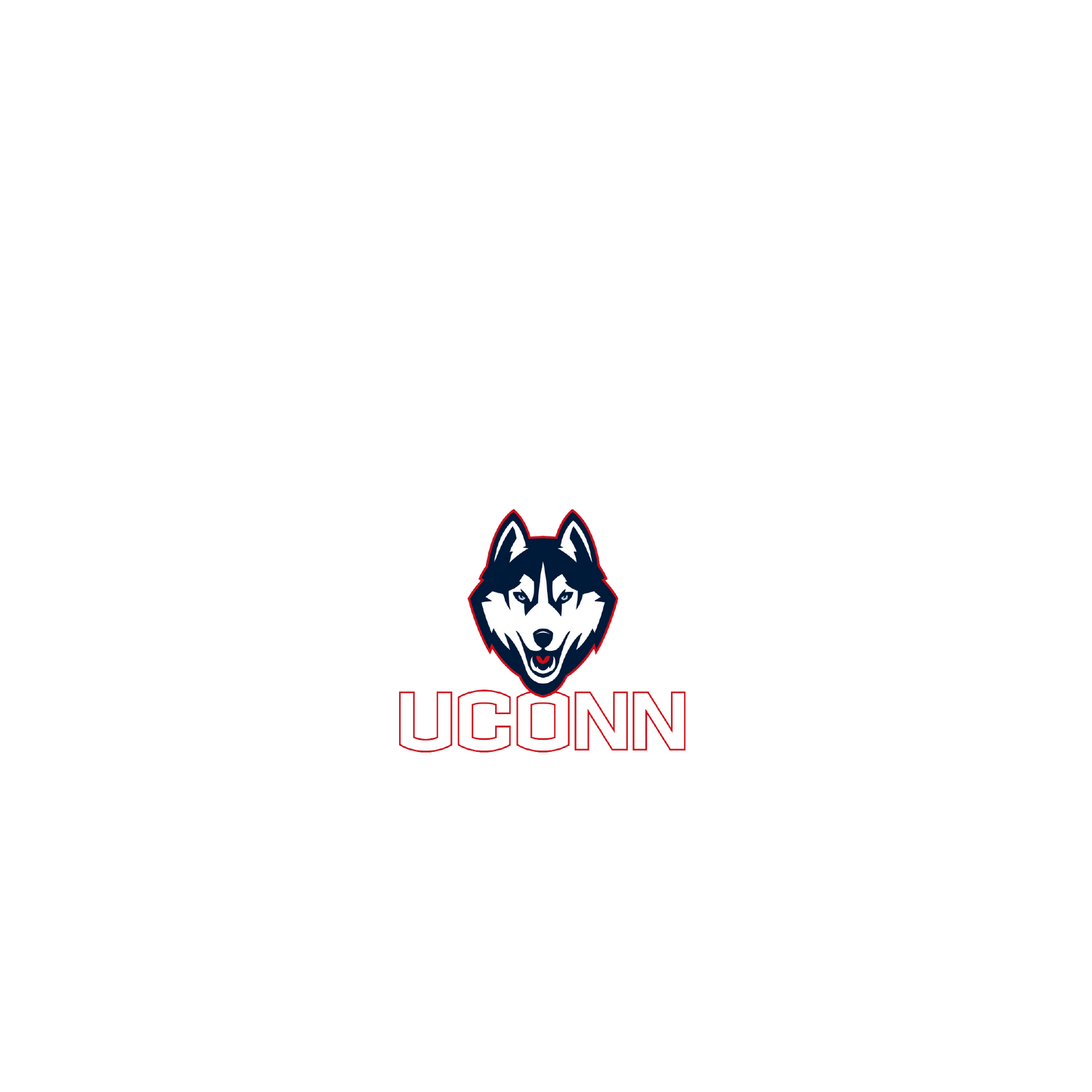 RHINOSHIELD X U.S. College Collections SolidSuit iPhone SE (3rd generation) Case - University of Connecticut - Connecticut Huskies-Dark