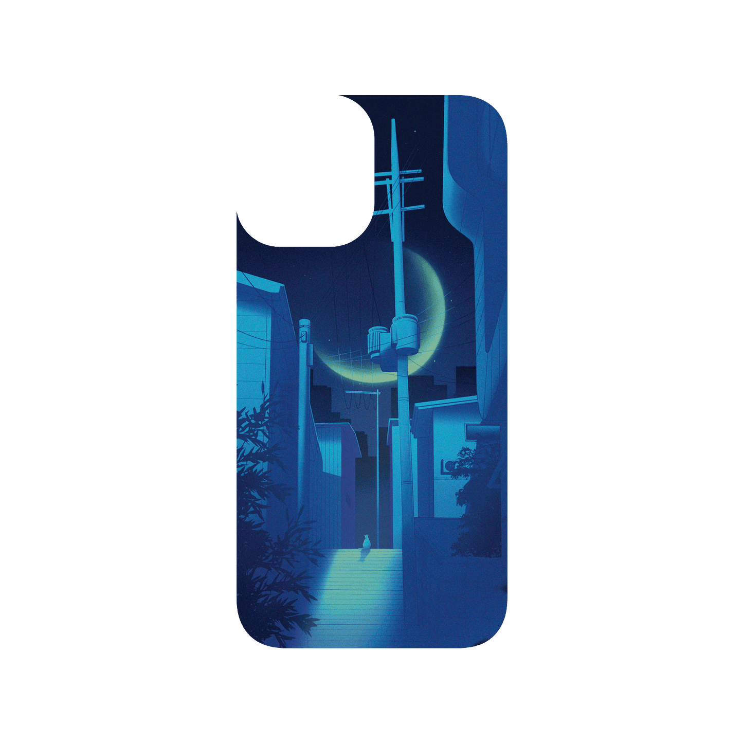 RHINOSHIELD X Surudenise SolidSuit iPhone 12 mini Case - Lofi Moon