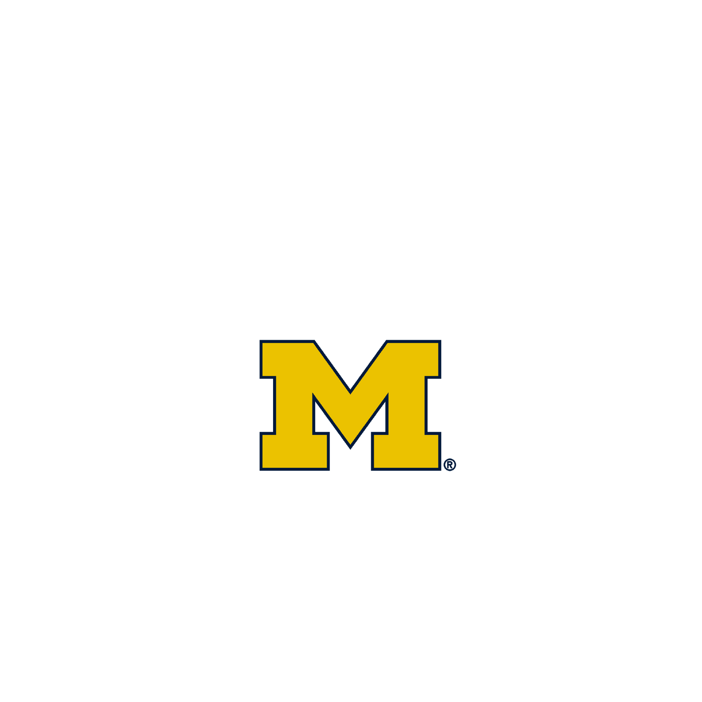 RHINOSHIELD X U.S. College Collections SolidSuit iPhone 12 Pro Case - University of Michigan - UM-Light