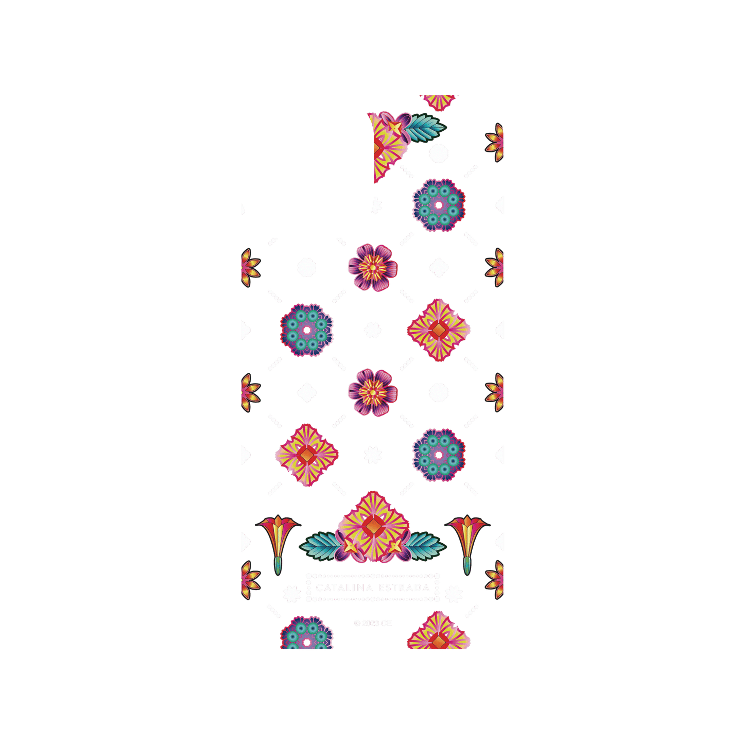 RHINOSHIELD X Catalina Estrada SolidSuit iPhone 12 Pro Max Case - Flowers Stickers