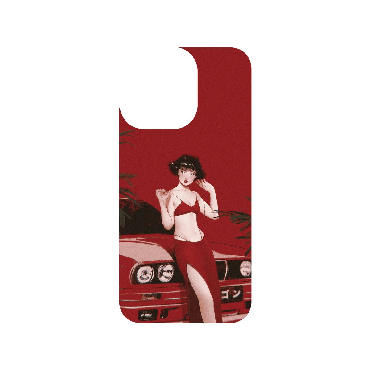 RHINOSHIELD X Janice Sung SolidSuit iPhone 13 Pro Case - Garnet