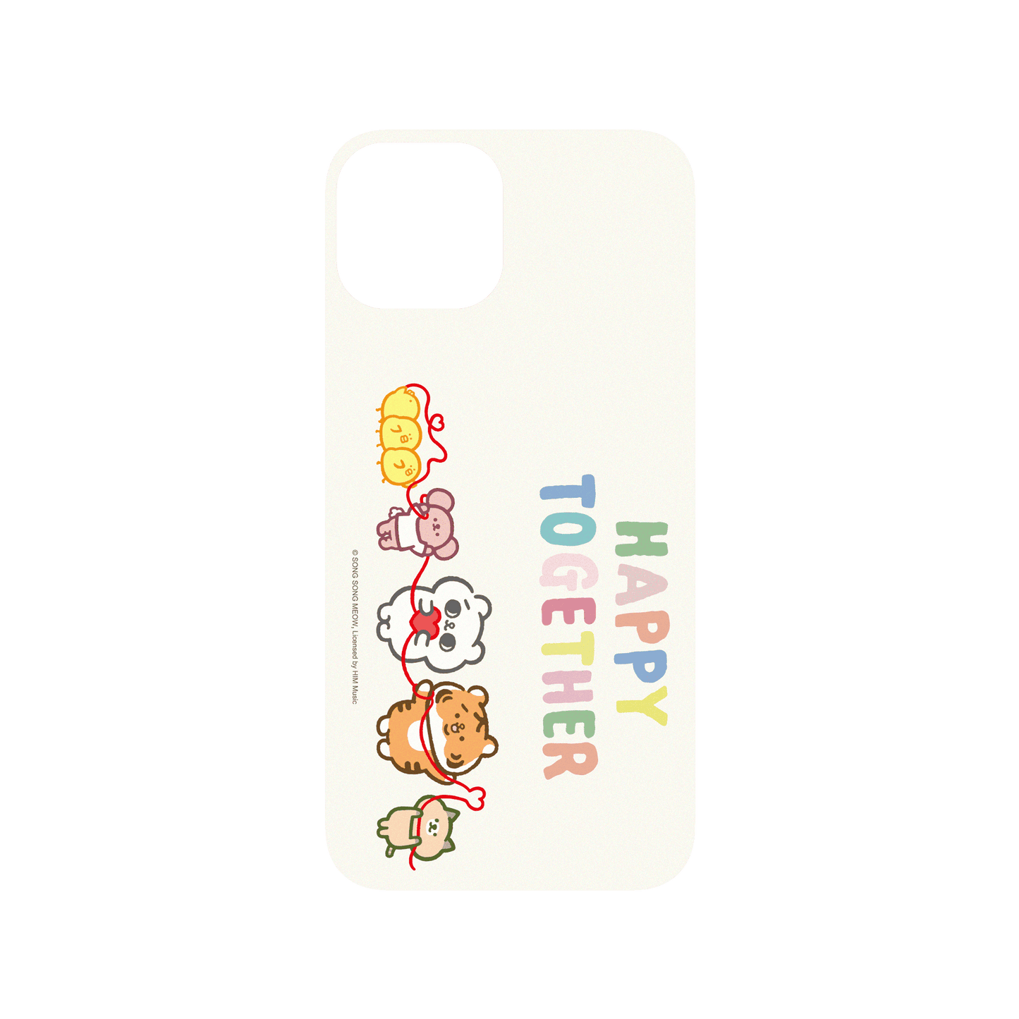 RHINOSHIELD X Song Song Meow by SECOND SolidSuit iPhone 13 Case - Happy Together
