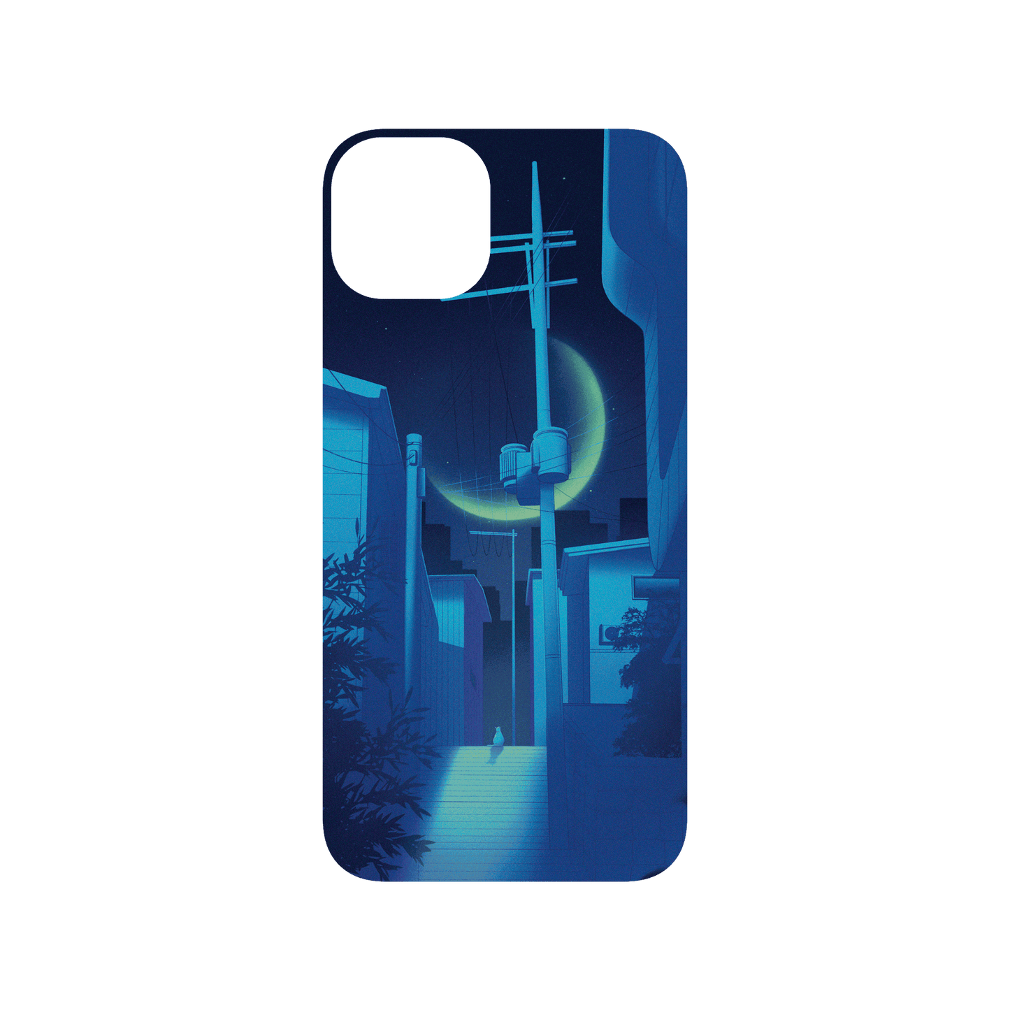 RHINOSHIELD X Surudenise SolidSuit iPhone 14 Plus Case - Lofi Moon