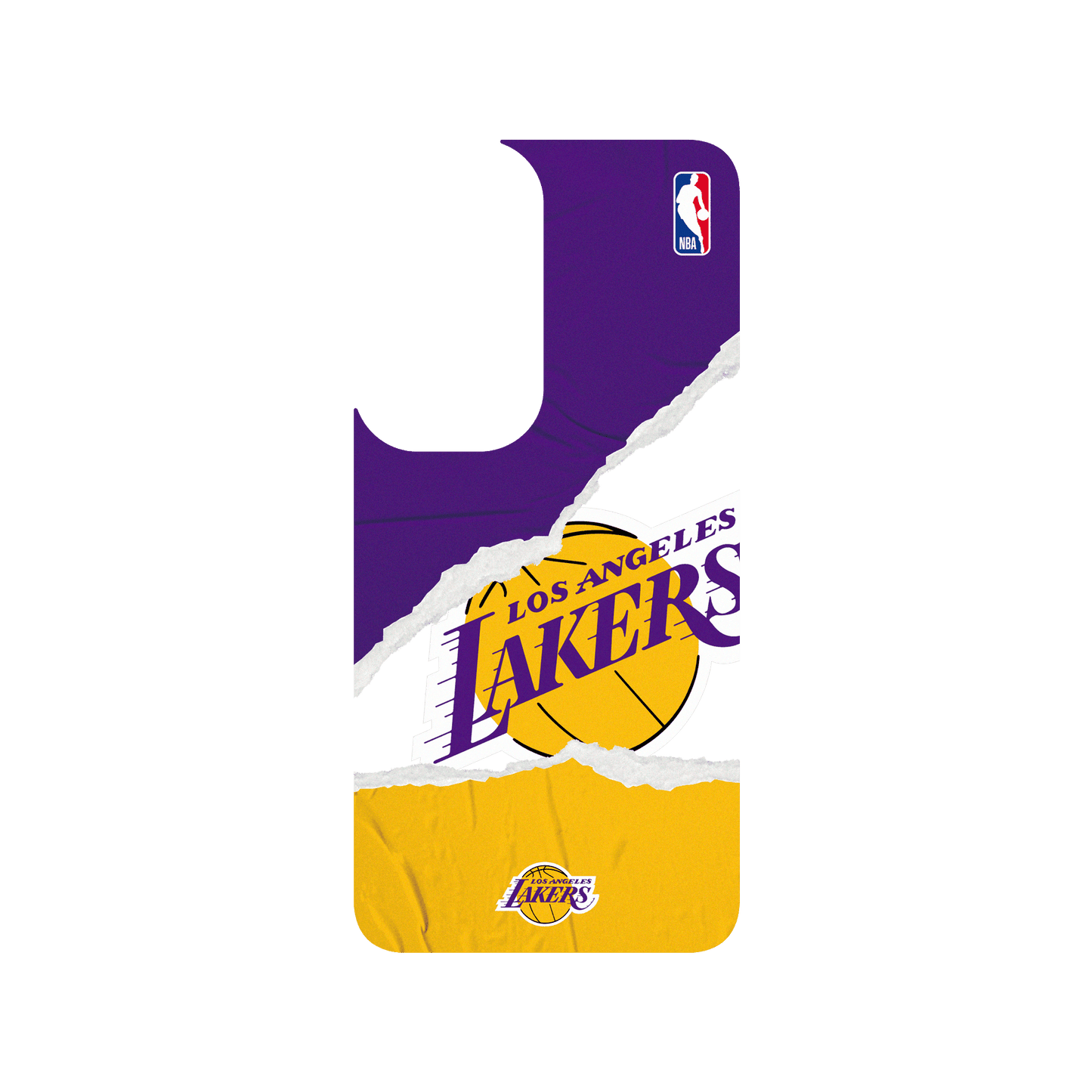RhinoShield X NBA SolidSuit (MagSafe compatible) Samsung Galaxy S23 Case - L.A. Lakers - Sweat and tears