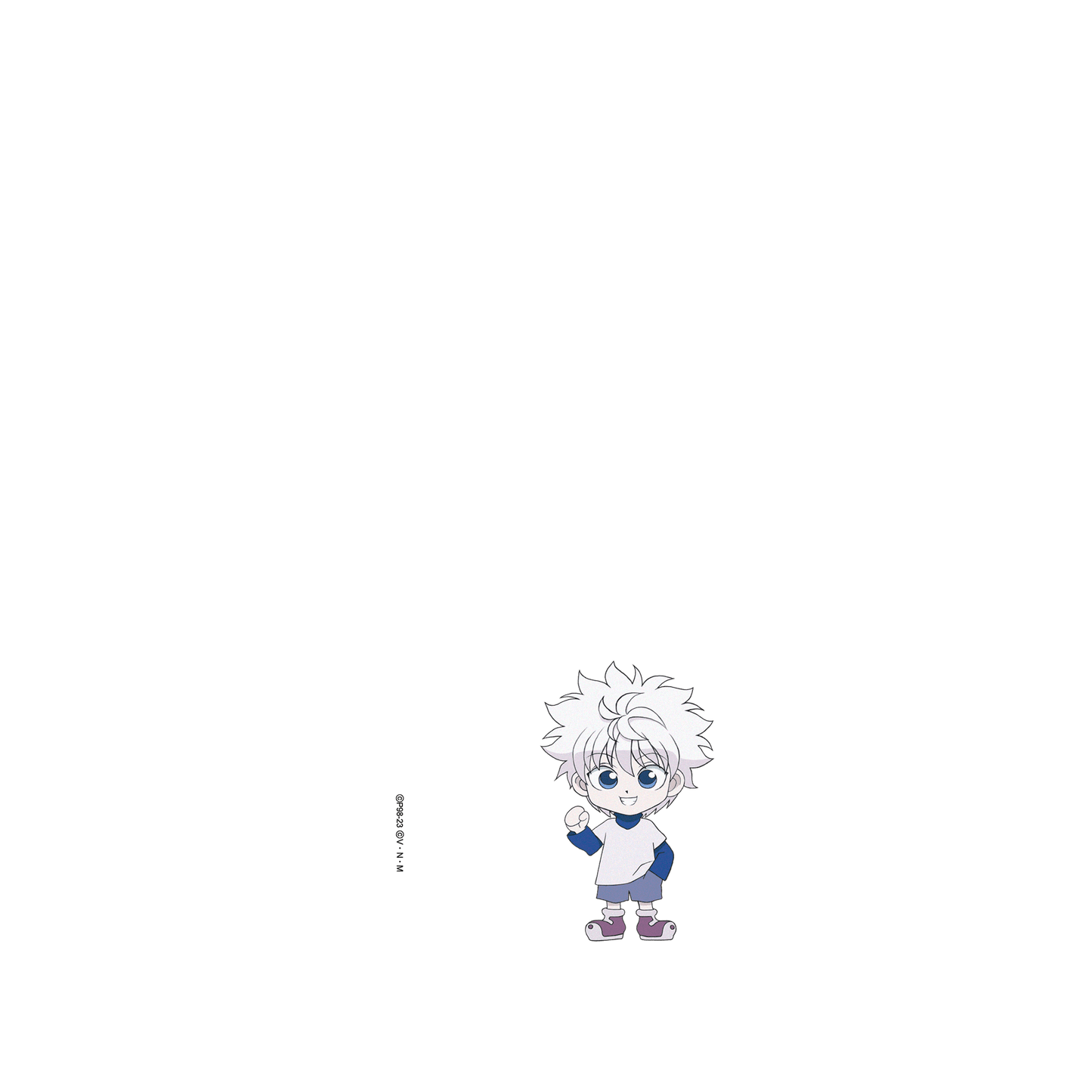 RhinoShield X Hunter x Hunter SolidSuit (MagSafe compatible) Samsung Galaxy S23+ Case - Killua - Chibi