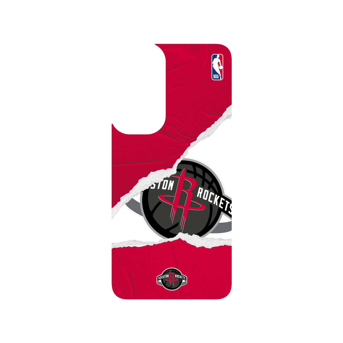 RhinoShield X NBA SolidSuit (MagSafe compatible) Samsung Galaxy S23+ Case - Houston Rockets - Sweat and Tears