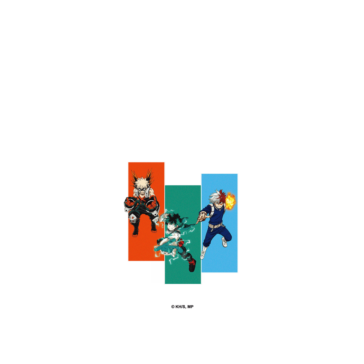RHINOSHIELD X My Hero Academia SolidSuit iPhone 15 Case - Deku, Dynamight and Shoto