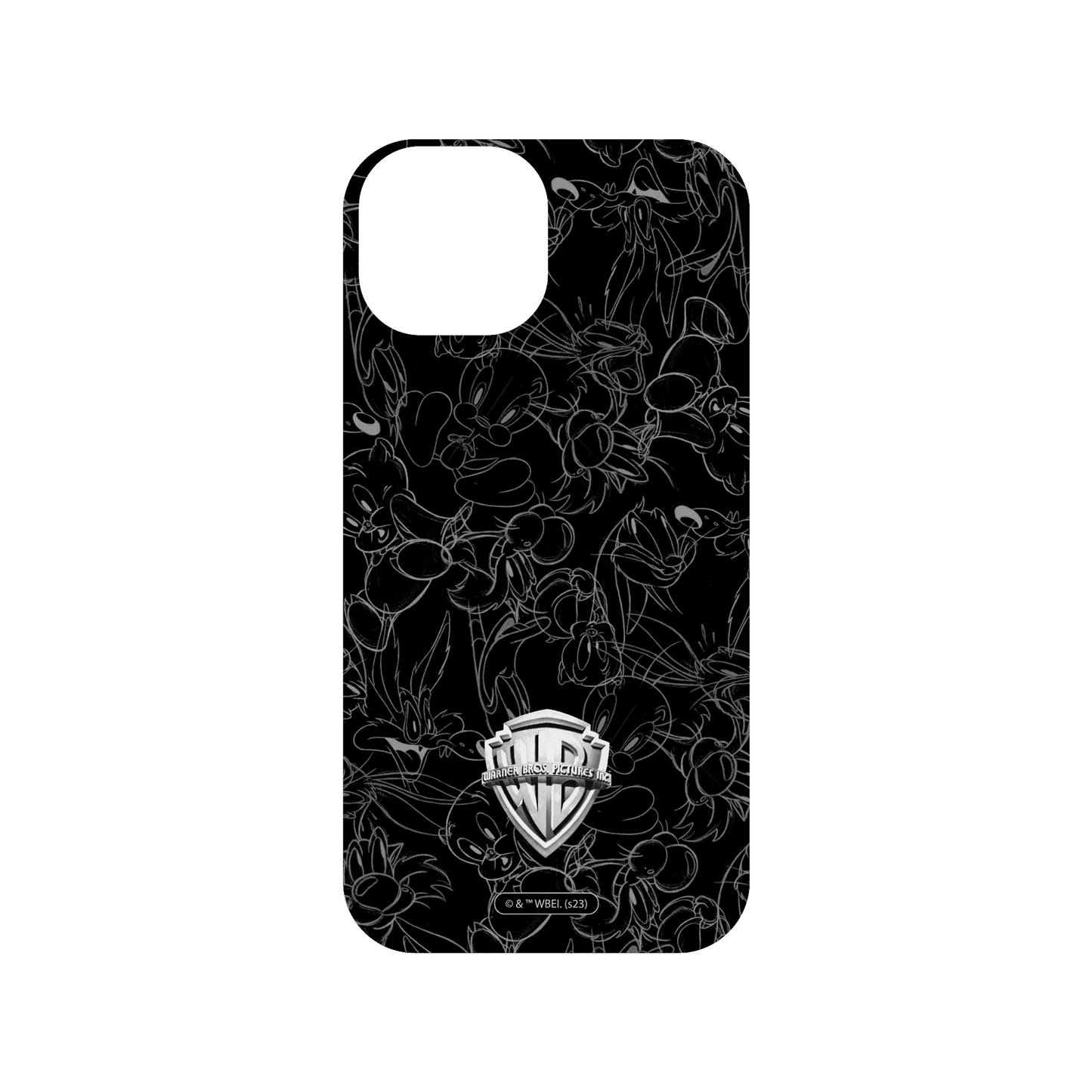 iPhone 15 犀牛盾SolidSuit (MagSafe 兼容)防摔背蓋手機殼 華納兄弟百年慶典 - 華納兄弟經典