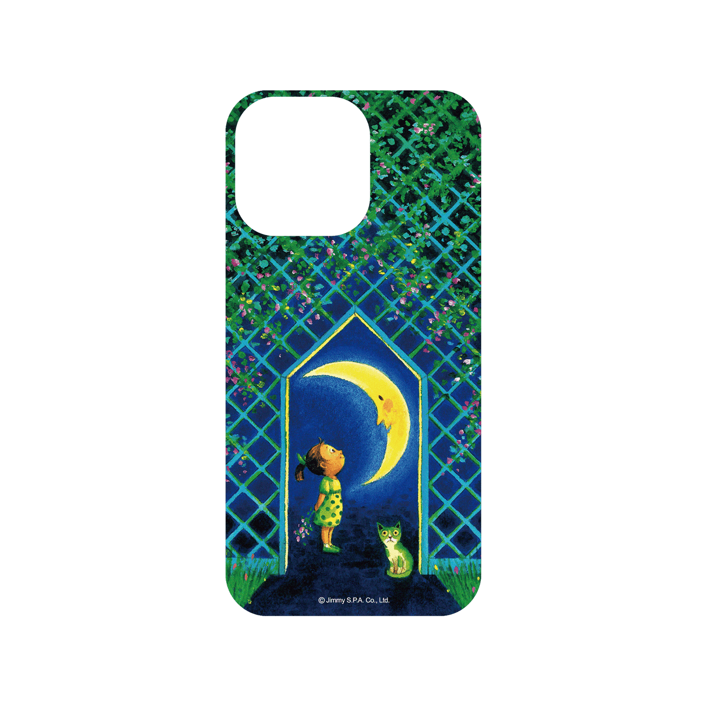 RHINOSHIELD X Jimmy SolidSuit iPhone 15 Pro Max Case - Lucky Meeting You - Moon