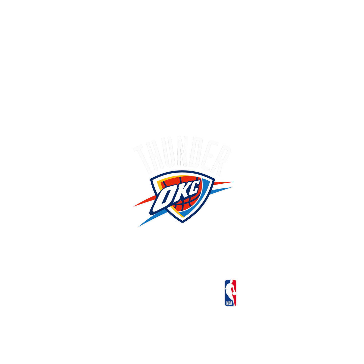 RHINOSHIELD X NBA SolidSuit (MagSafe compatible) iPhone 15 Pro Max Case - Oklahoma City Thunder - Light