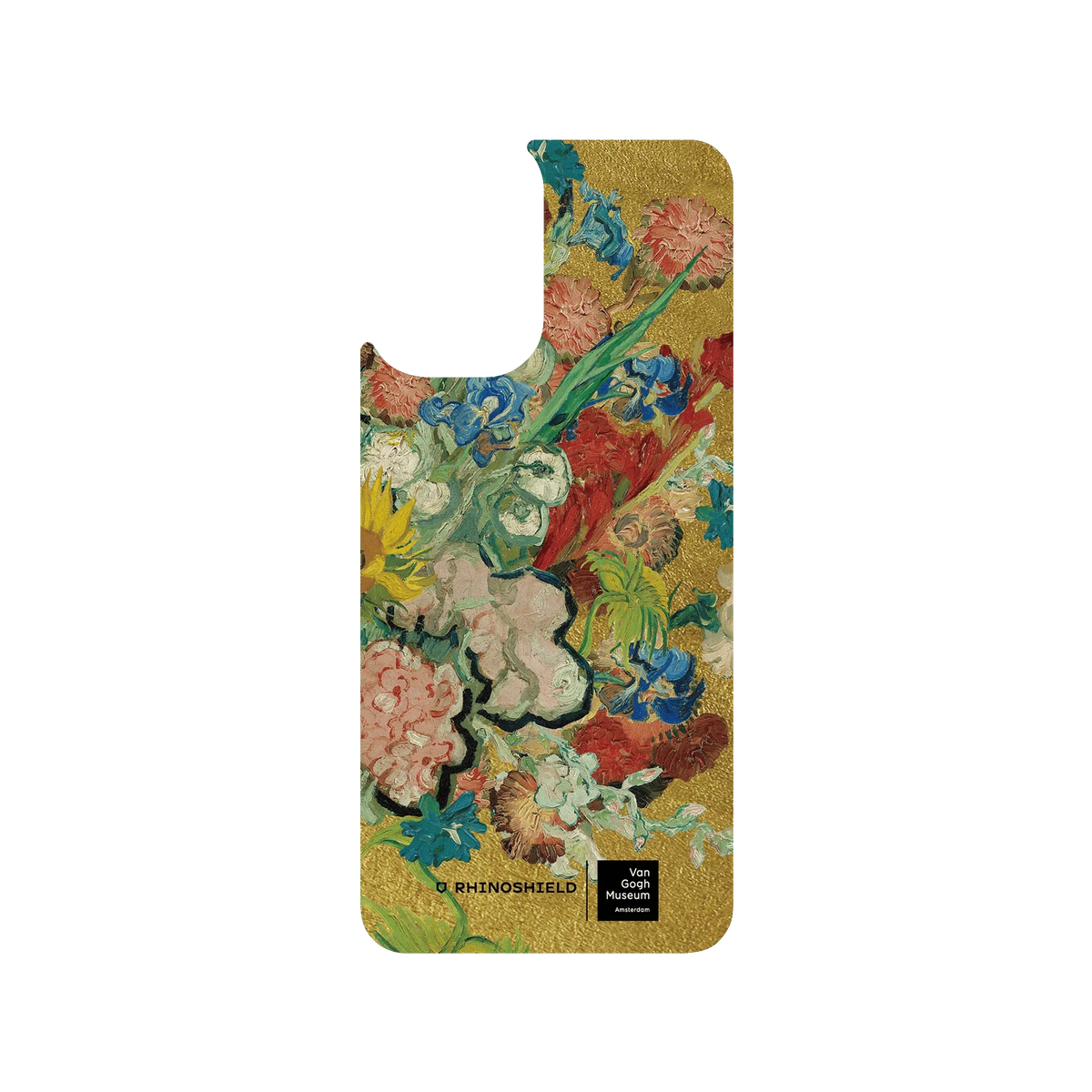 RHINOSHIELD X Van Gogh Museum SolidSuit Redmi Note 10S Case - Vincent's Flowers - 50th Anniversary