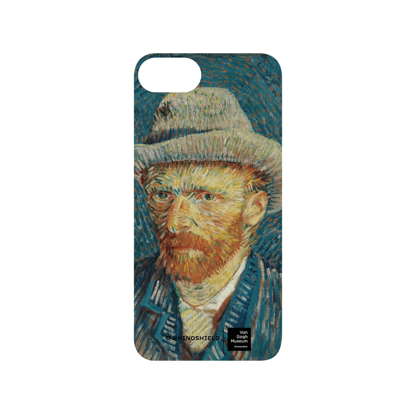 RHINOSHIELD X Van Gogh Museum Mod NX iPhone SE (2nd generation) Case - Vincent's Self-Portrait with Grey Felt Hat Backplate