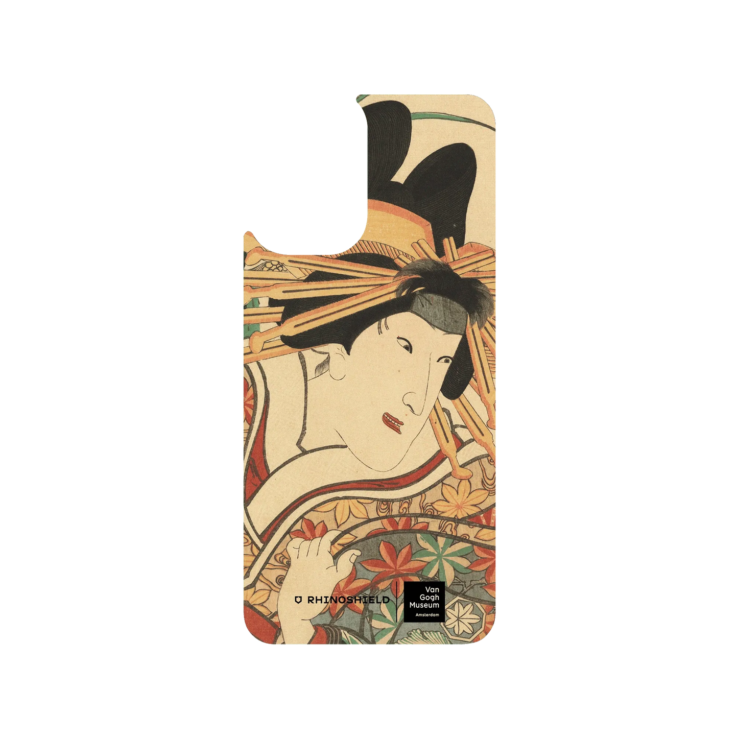 RHINOSHIELD X Van Gogh Museum SolidSuit Redmi Note 10S Case - Actor Iwai Kumesaburō (III) in the Role of the Courtesan