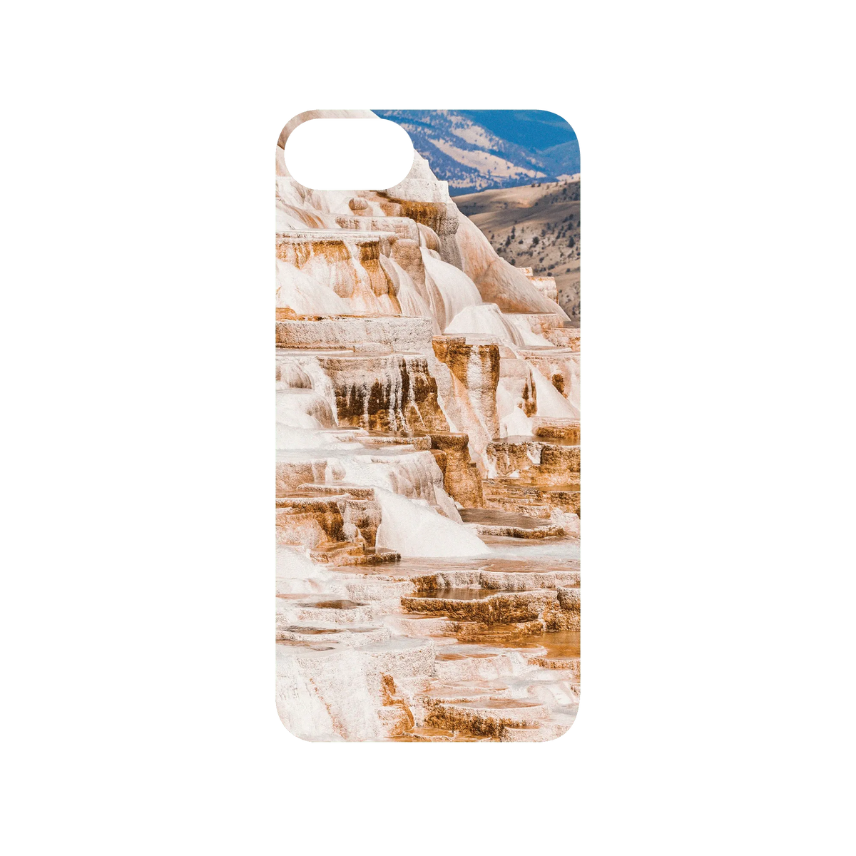 RHINOSHIELD Mod NX iPhone SE (3rd generation) Case: Original Designs - The Masterpiece of Nature (Yellowstone National Park) Backplate