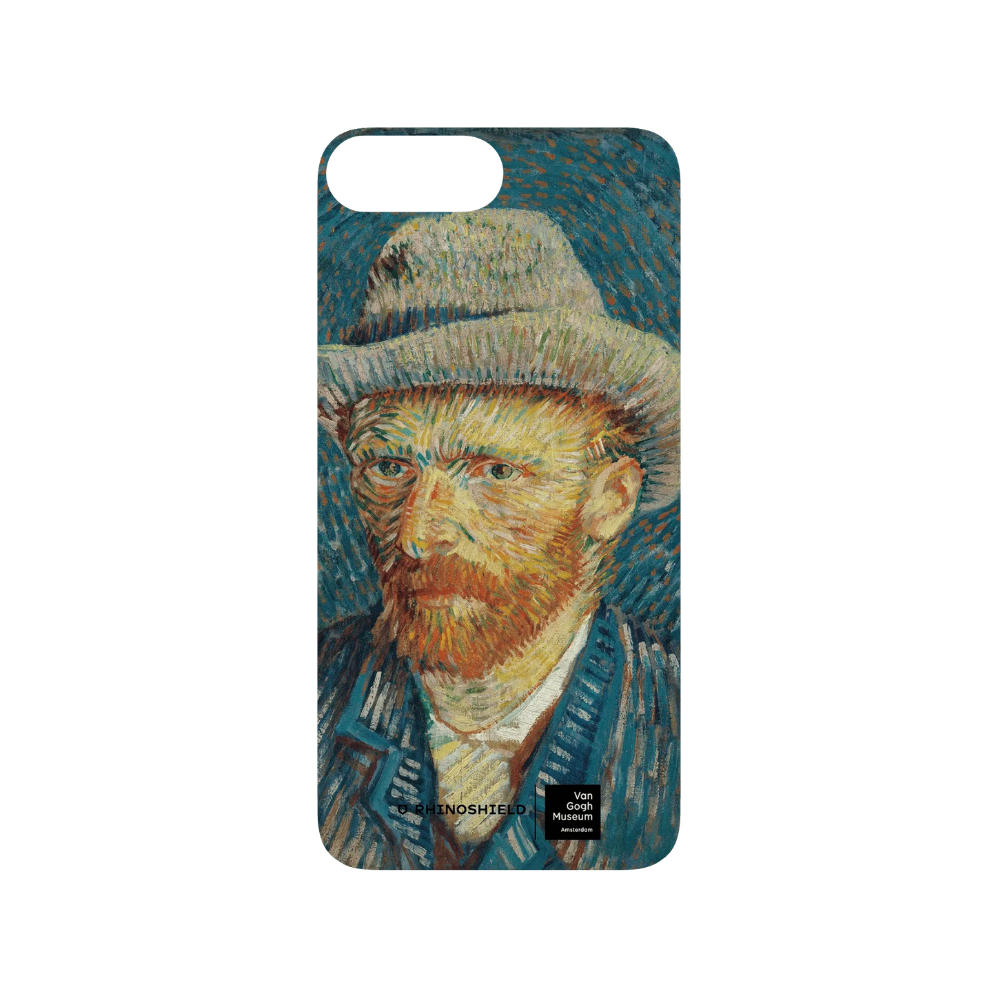RHINOSHIELD X Van Gogh Museum SolidSuit iPhone 7 Plus Case - Vincent's Self-Portrait with Grey Felt Hat