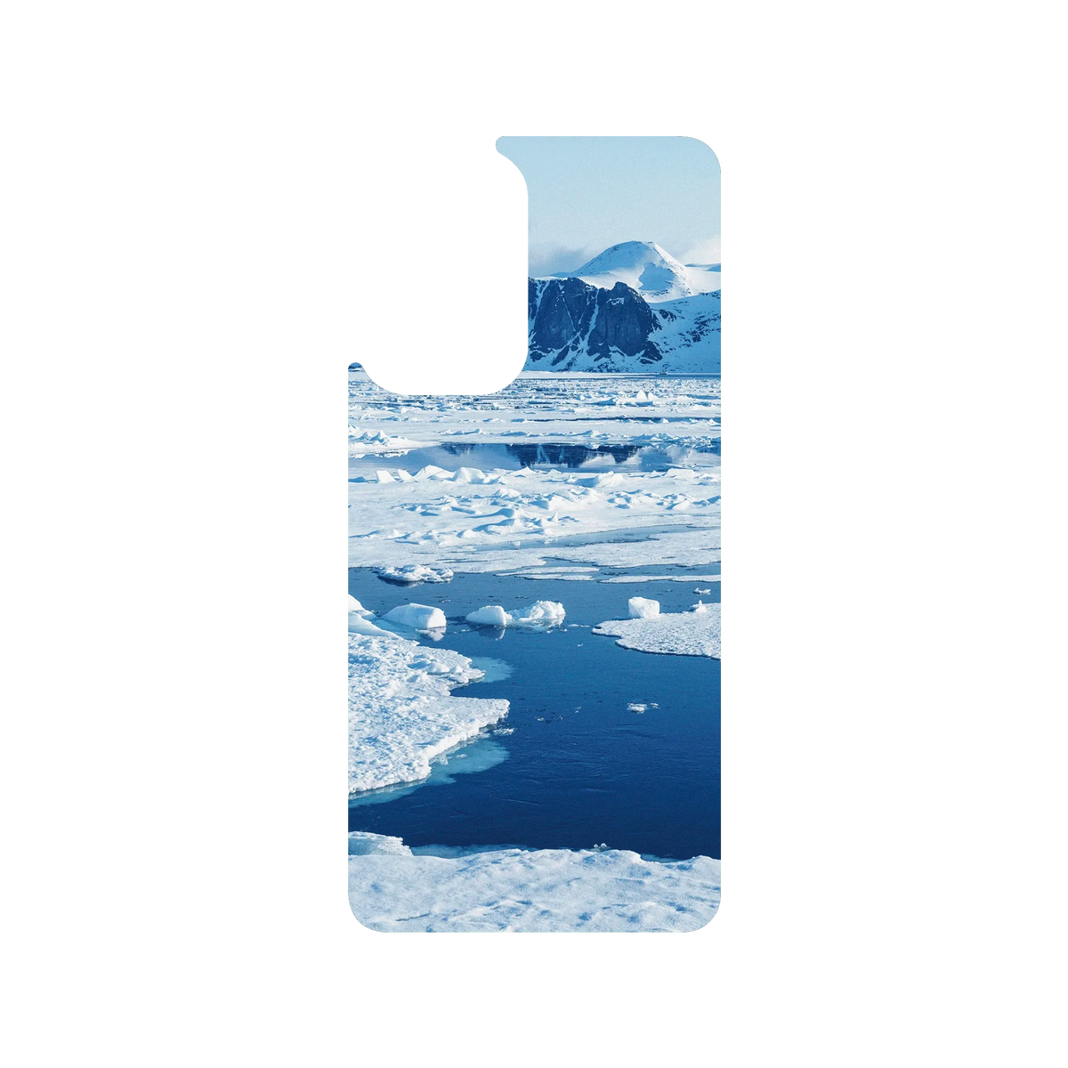 RHINOSHIELD SolidSuit Samsung Galaxy A52s Case: Original Designs - The Masterpiece of Nature (Svalbard Glacier)