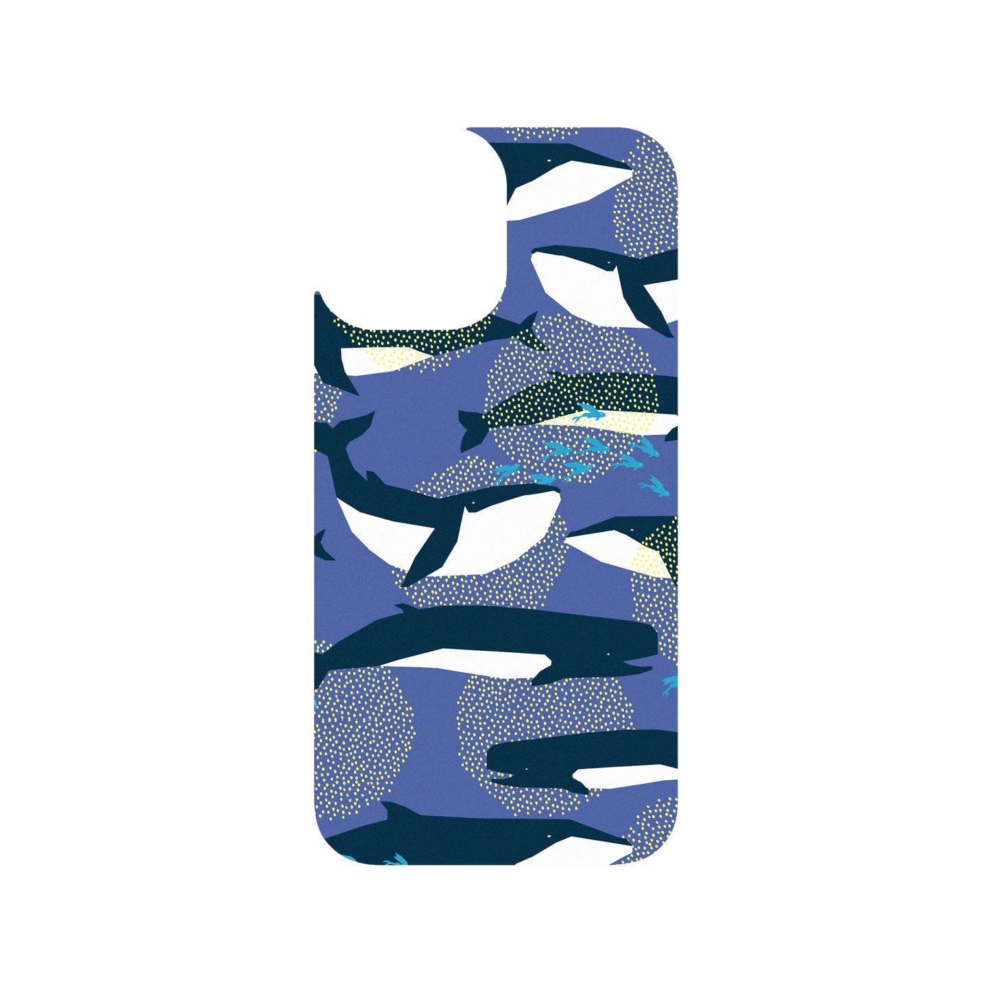 RhinoShield X WasangShow Clear iPhone 12 Case - Ocean WAWA - Whale