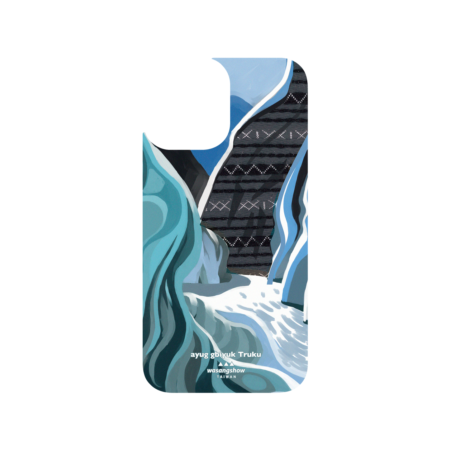 RHINOSHIELD X WasangShow Clear Case (MagSafe compatible) iPhone 12 Pro - Mlawa - Taroko Gorge
