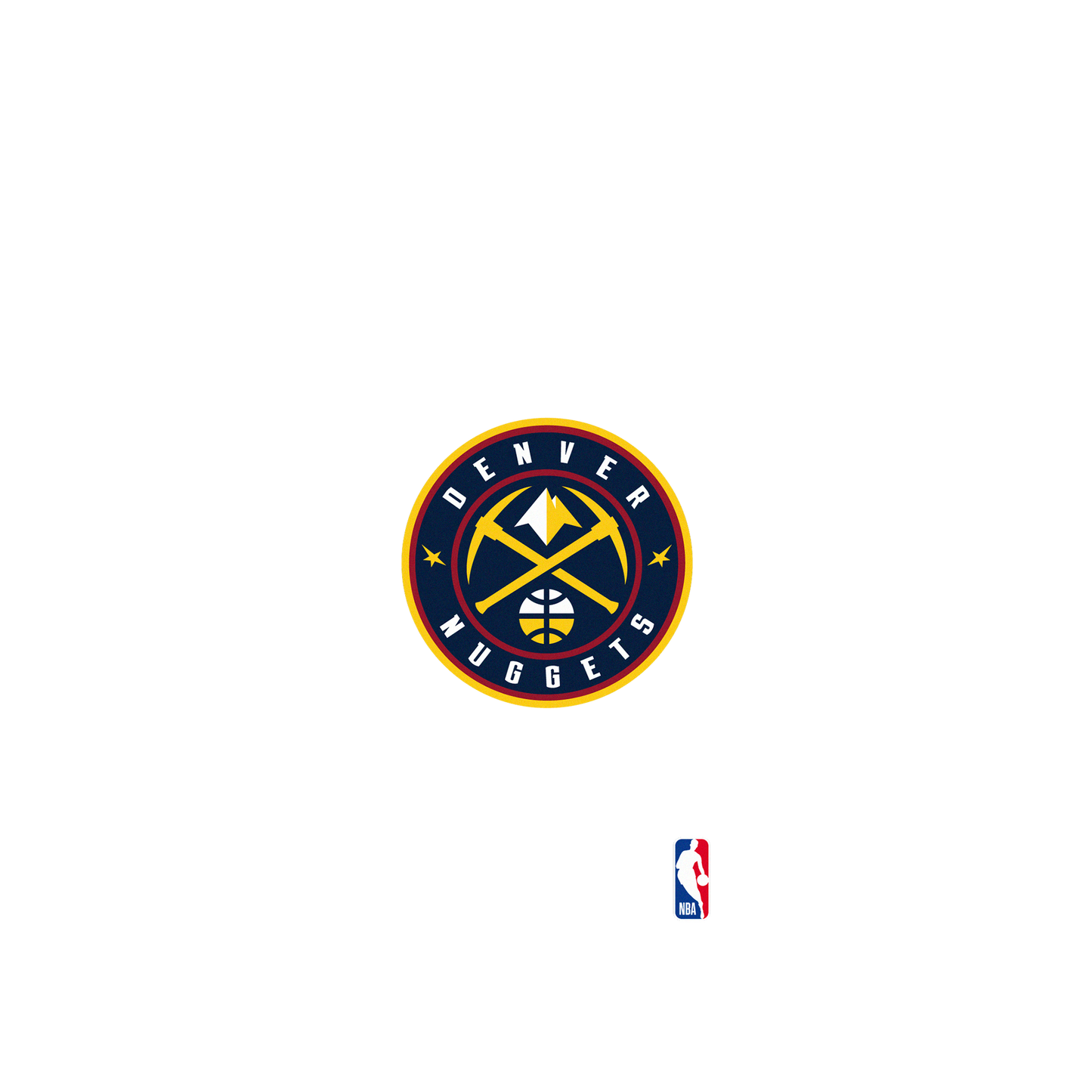 RHINOSHIELD X NBA Clear Case (MagSafe compatible) iPhone 12 Pro - Denver Nuggets