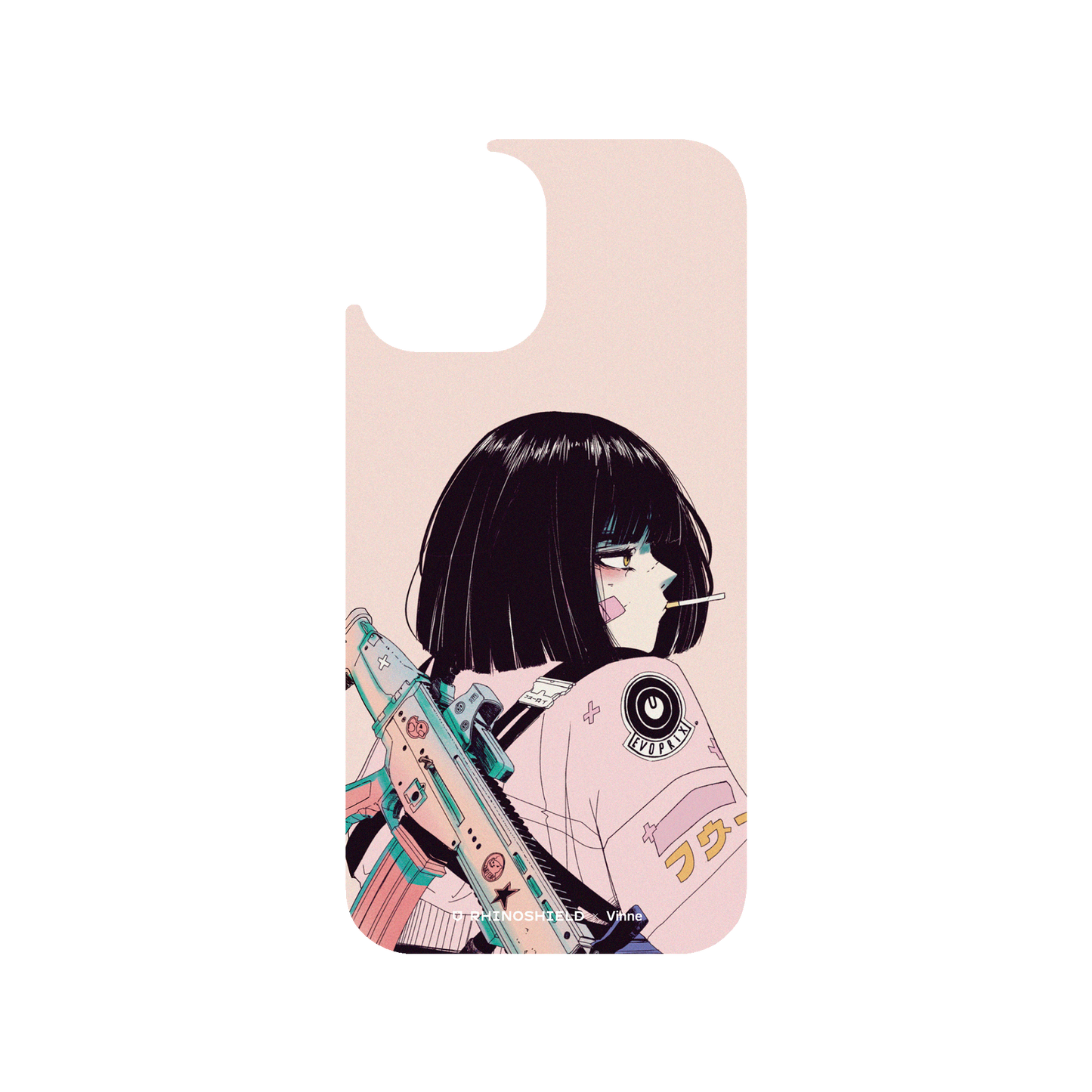 RhinoShield X Vinne Clear iPhone 12 Case - Akira